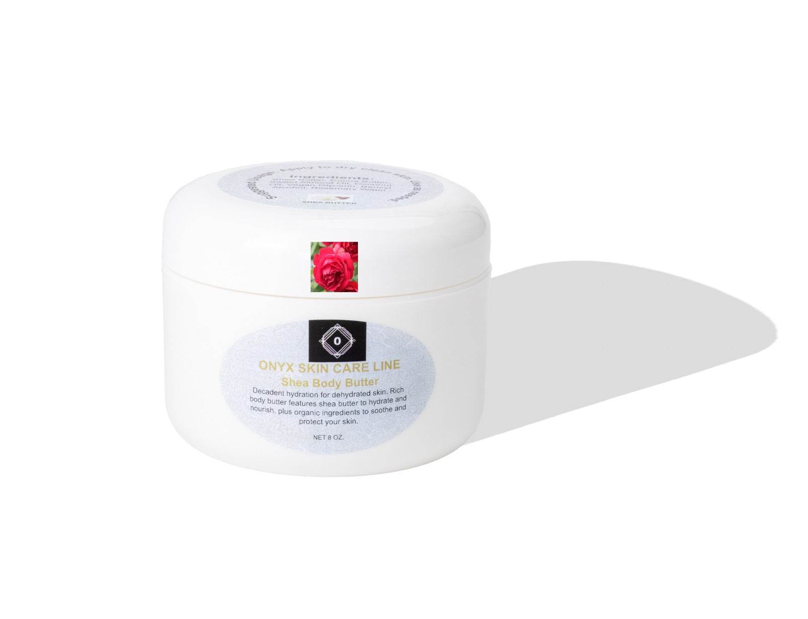 Organic Shea Body Butter Bulgarian Rose Fragrance - Concordia Style Boutique