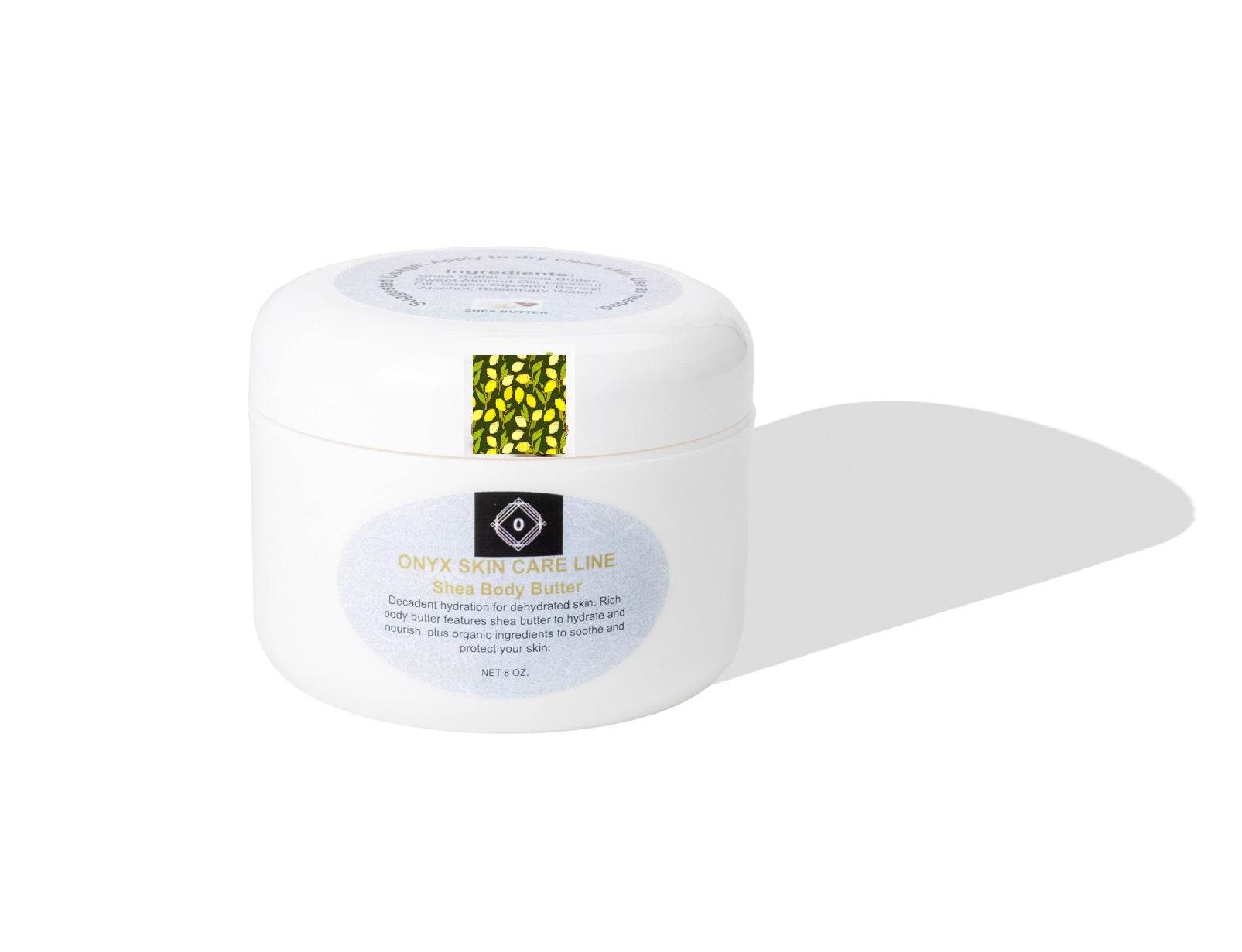 Shea Body Butter Lemongrass Organic Fragrance 8 & 2 oz. tub - Concordia Style Boutique