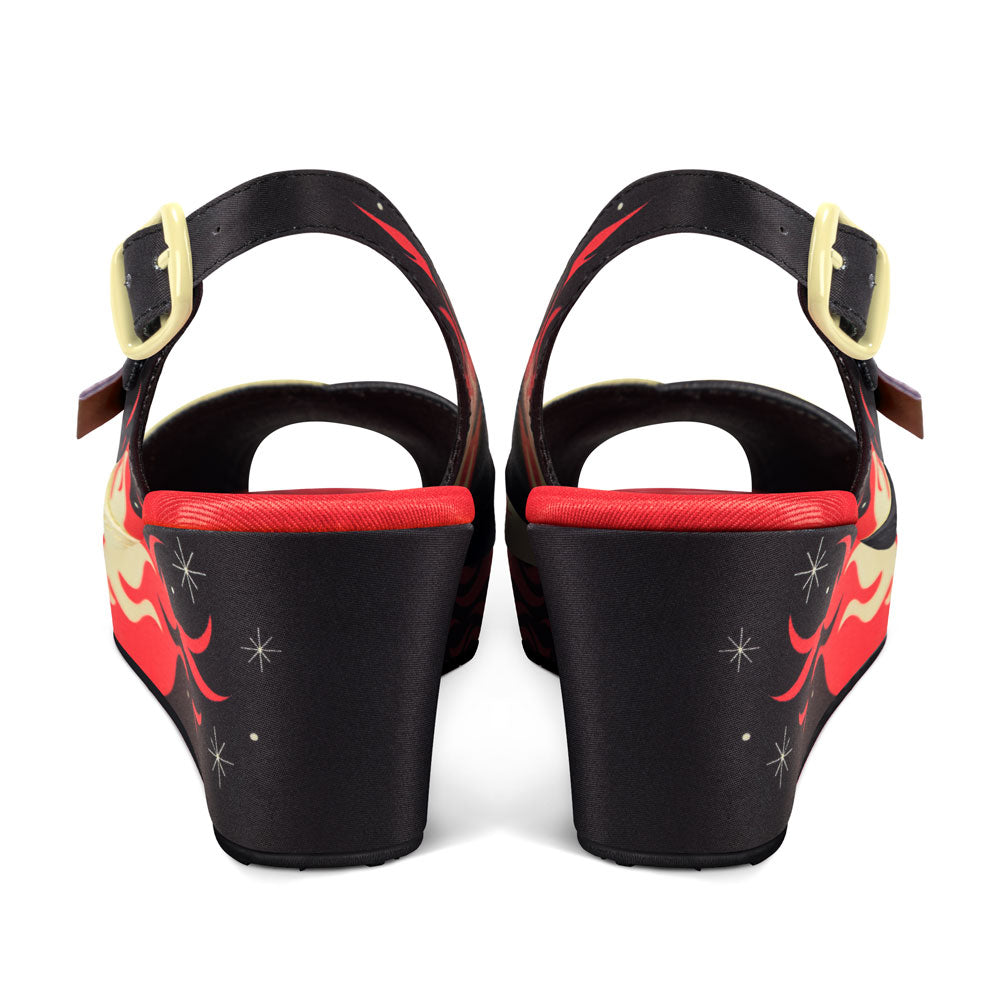 Chocolaticas® She's On Fire Women's Sandal - Concordia Style Boutique