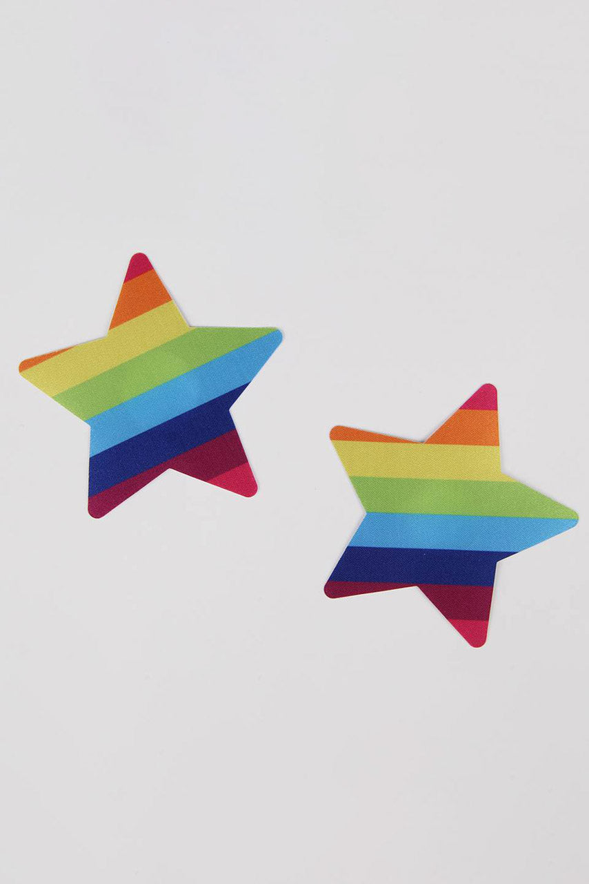 Rainbow Star Pasties - Concordia Style Boutique