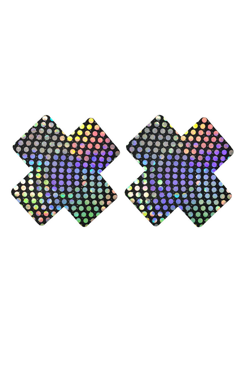 X Pasties with Iridescent Dots - Concordia Style Boutique