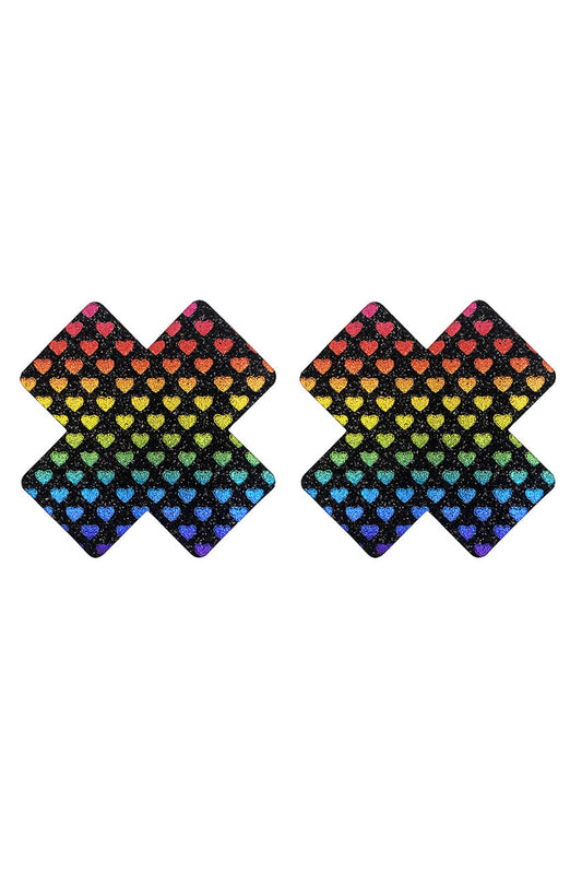 Rainbow Hearts X Pasties - Concordia Style Boutique
