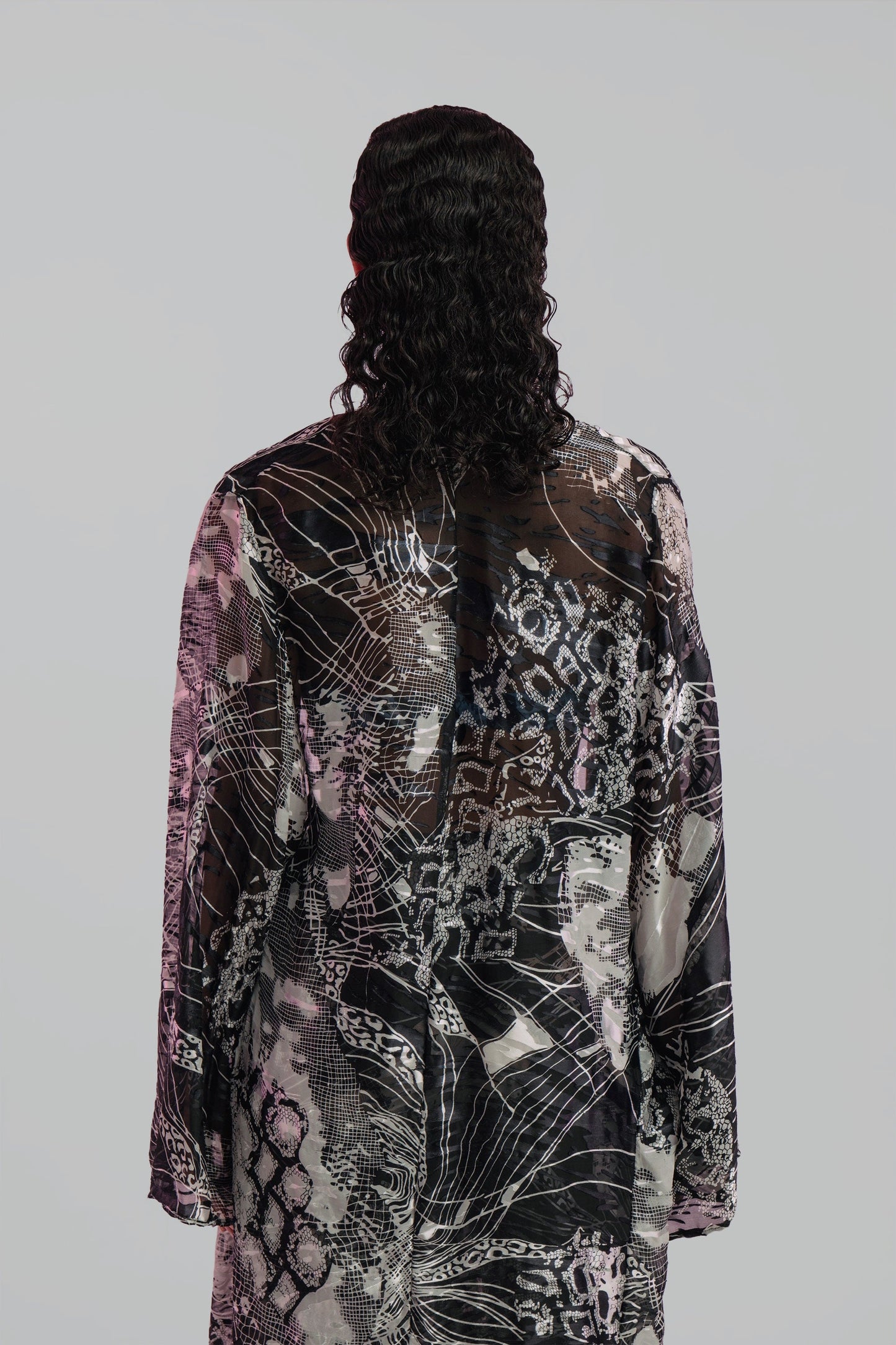 Sina Silk Cover Up Top