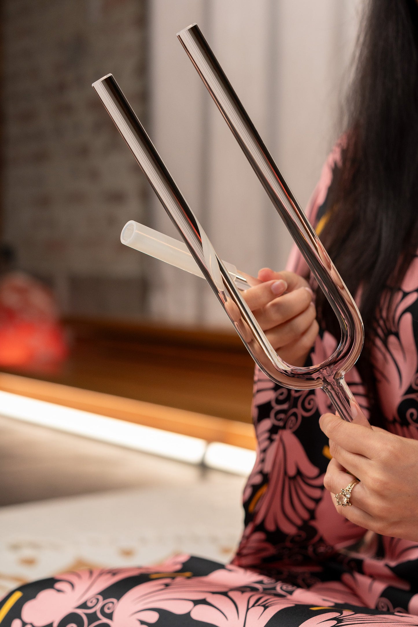 Solfeggio Crystal Tuning Fork, 174 Hz / F3