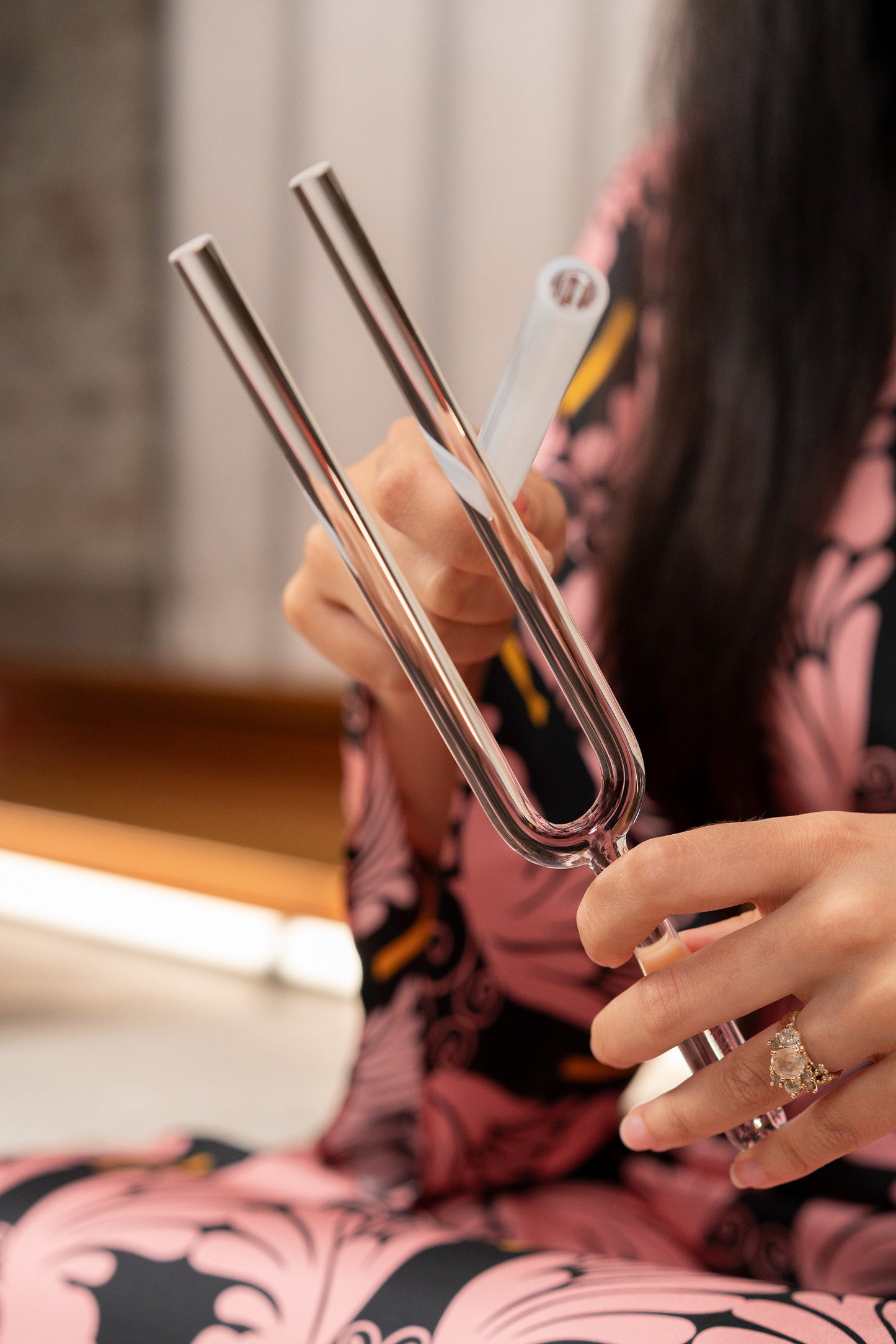 Solfeggio Crystal Tuning Fork, 285 Hz / C#4