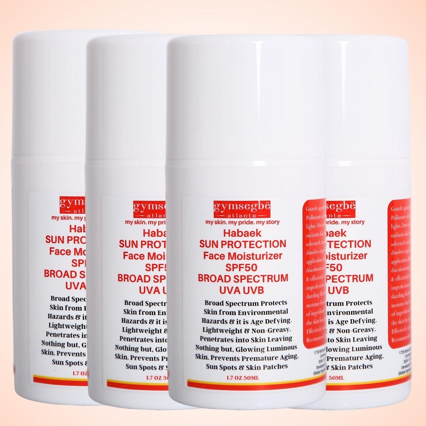 Habaek Sun Protection Face Moisturizer SPF50 - Concordia Style Boutique