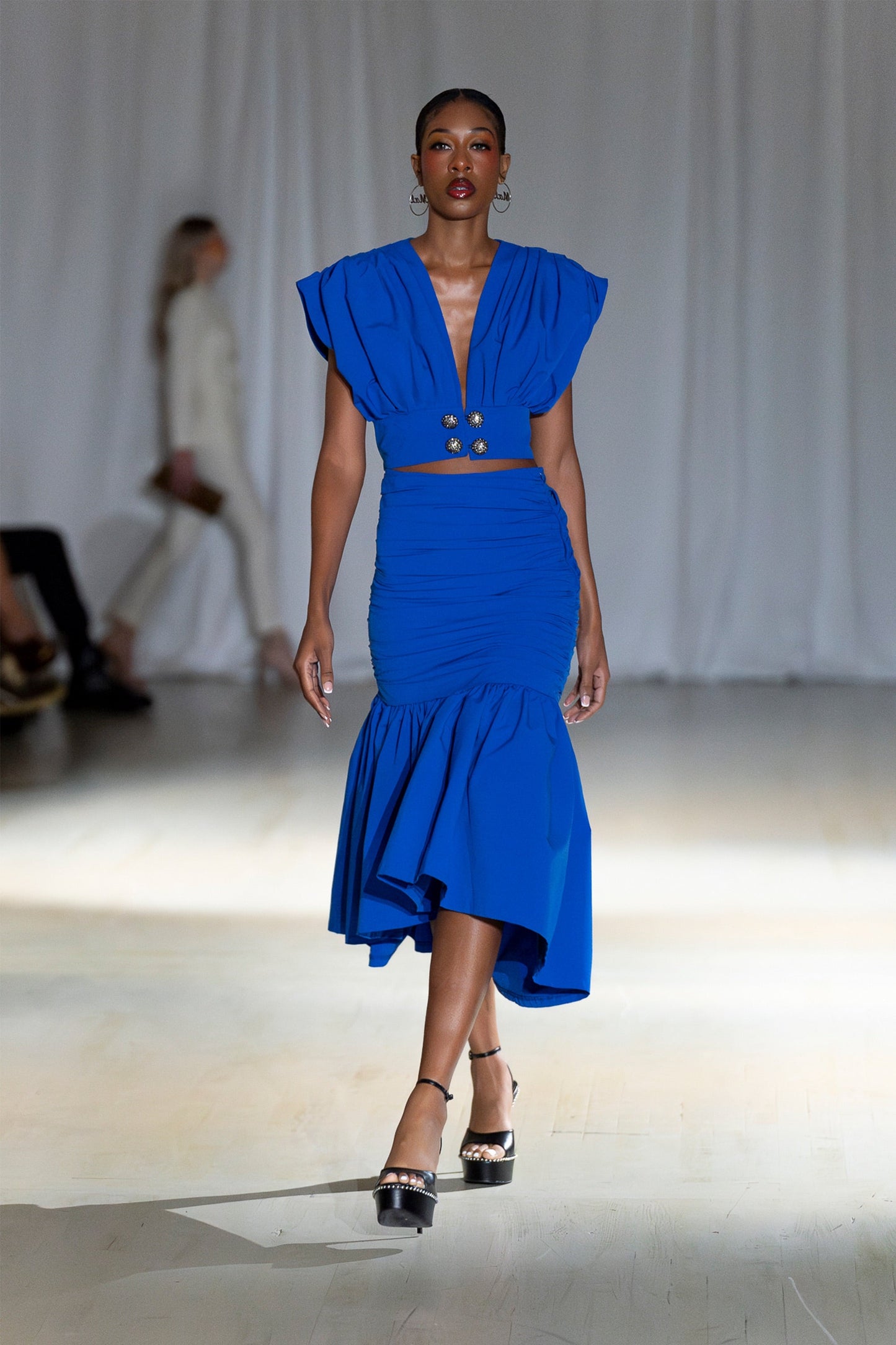 Rosalie Ruched Bubble Skirt