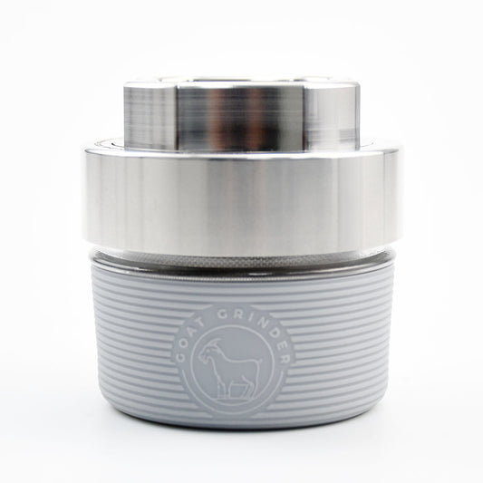 4 Piece Stainless Steel Herb Grinder | AITH v.I – OG Pattern - Concordia Style Boutique