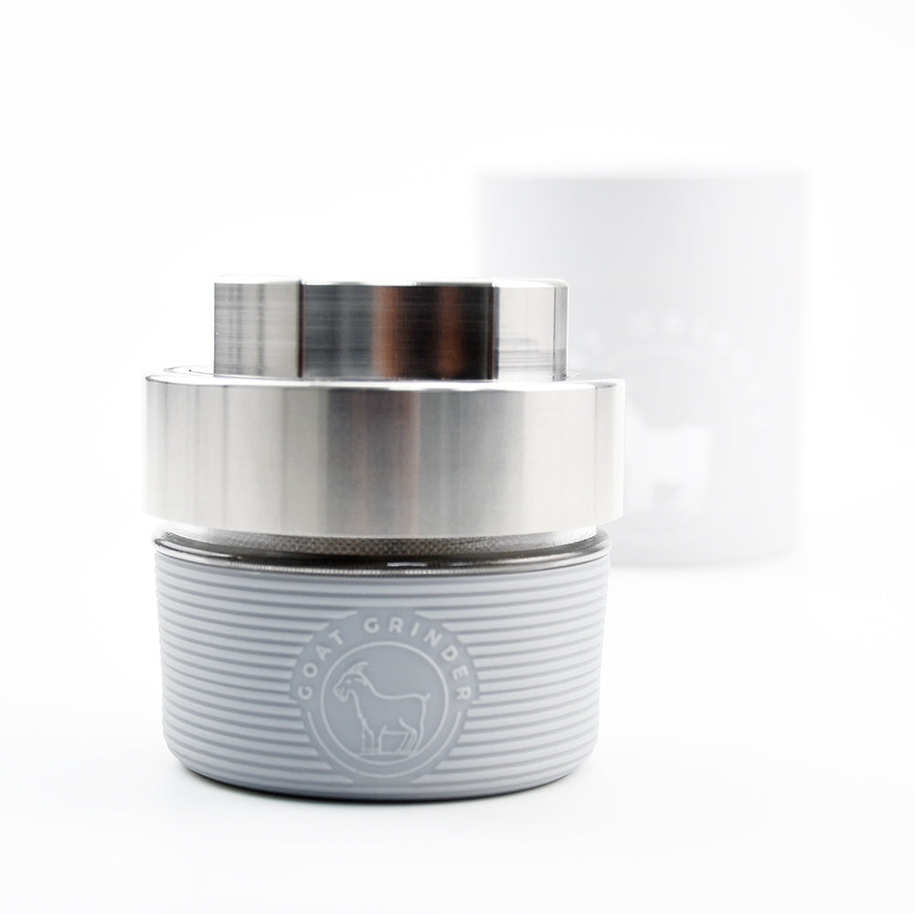 4 Piece Stainless Steel Herb Grinder | AITH v.I – OG Pattern - Concordia Style Boutique