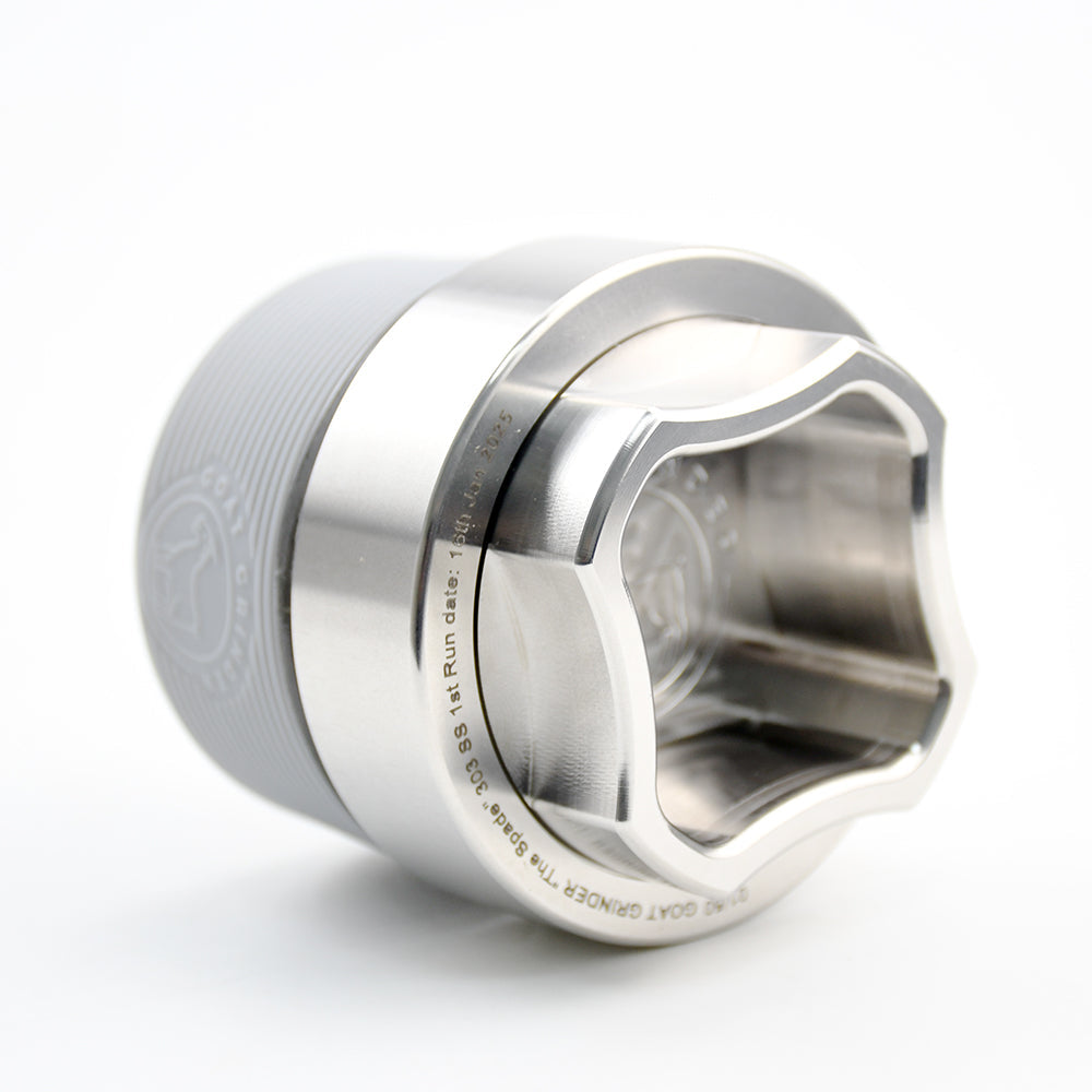 4 Piece Stainless Steel Herb Grinder | AITH v.I – OG Pattern - Concordia Style Boutique