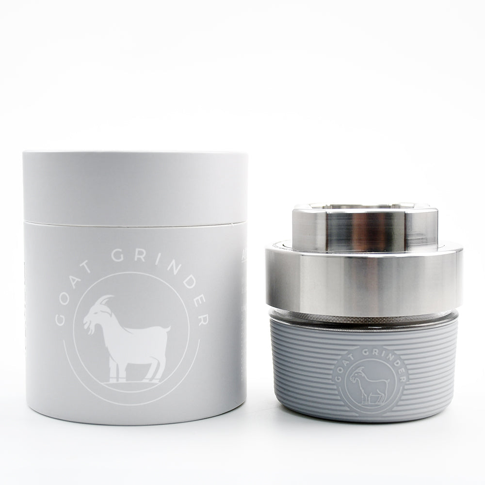 4 Piece Stainless Steel Herb Grinder | AITH v.I – OG Pattern - Concordia Style Boutique