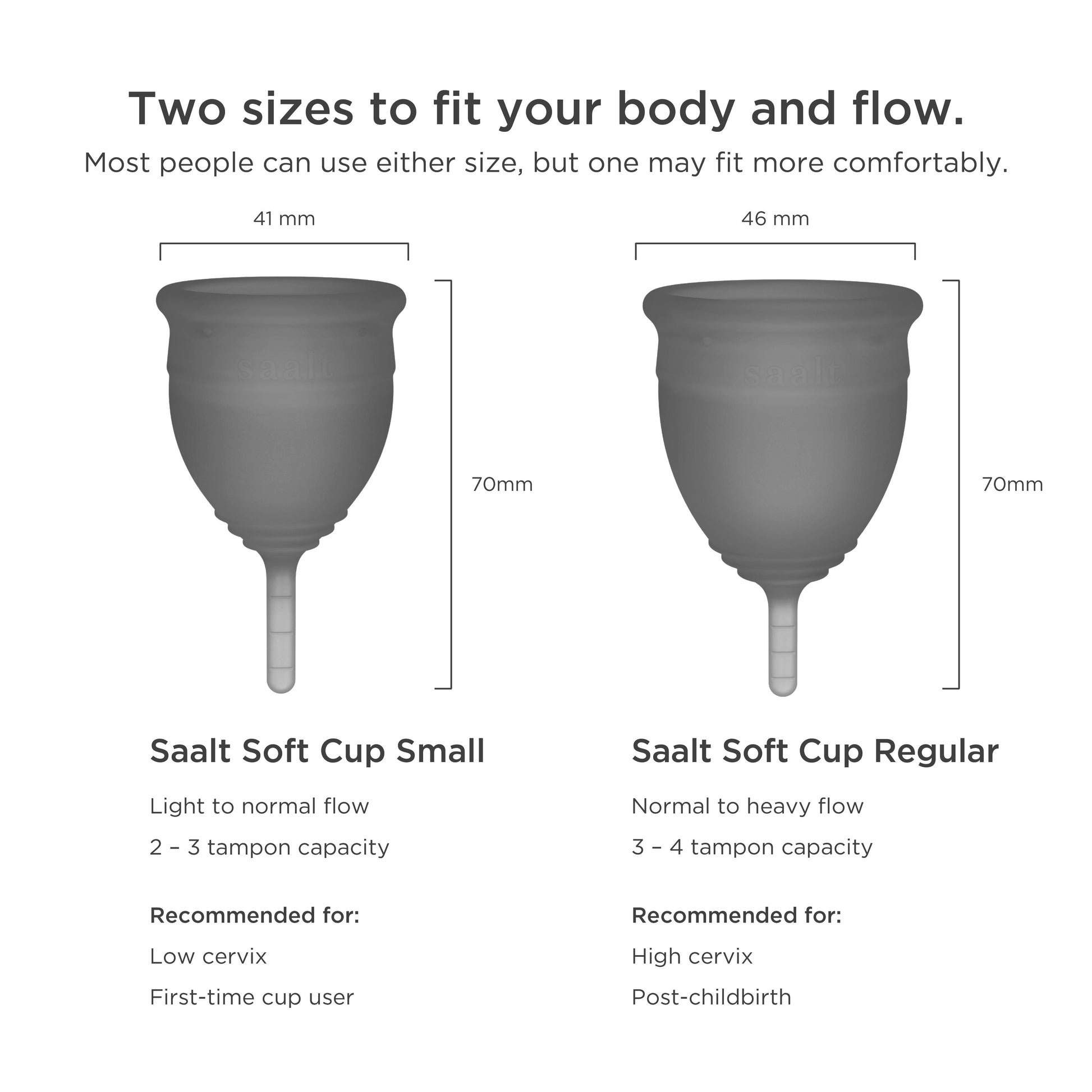 Saalt Soft Cup - Concordia Style Boutique
