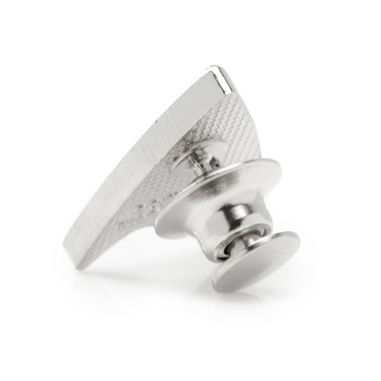Star Trek Silver Delta Shield Lapel Pin - Concordia Style Boutique