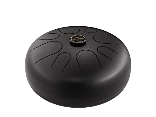 12" Steel Tongue Drum, A Minor, Black