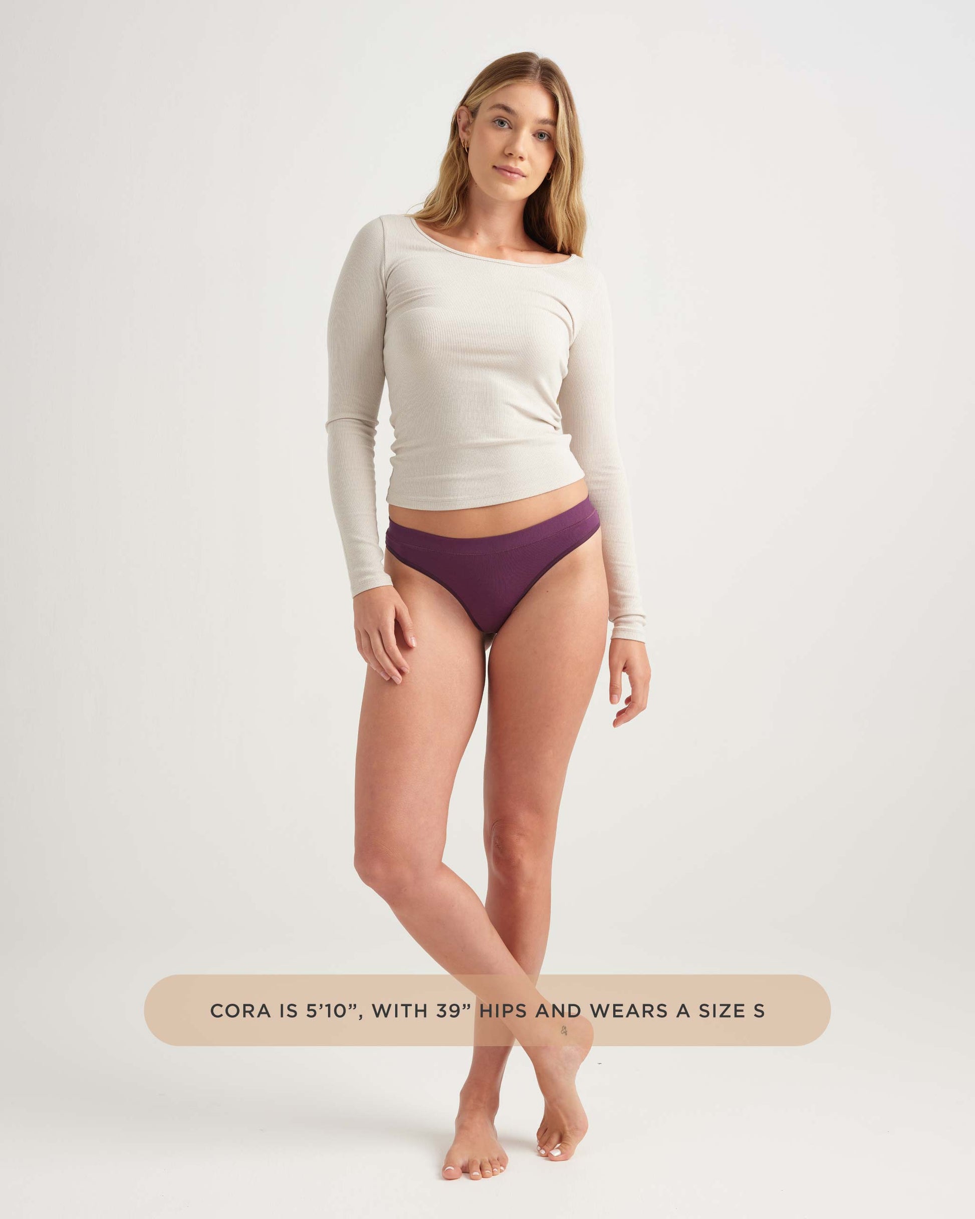 Leakproof Comfort Thong - Concordia Style Boutique
