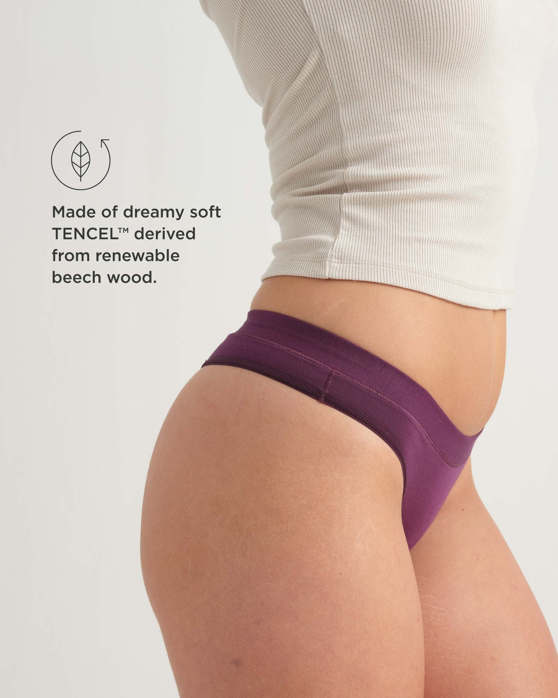 Leakproof Comfort Thong - Concordia Style Boutique