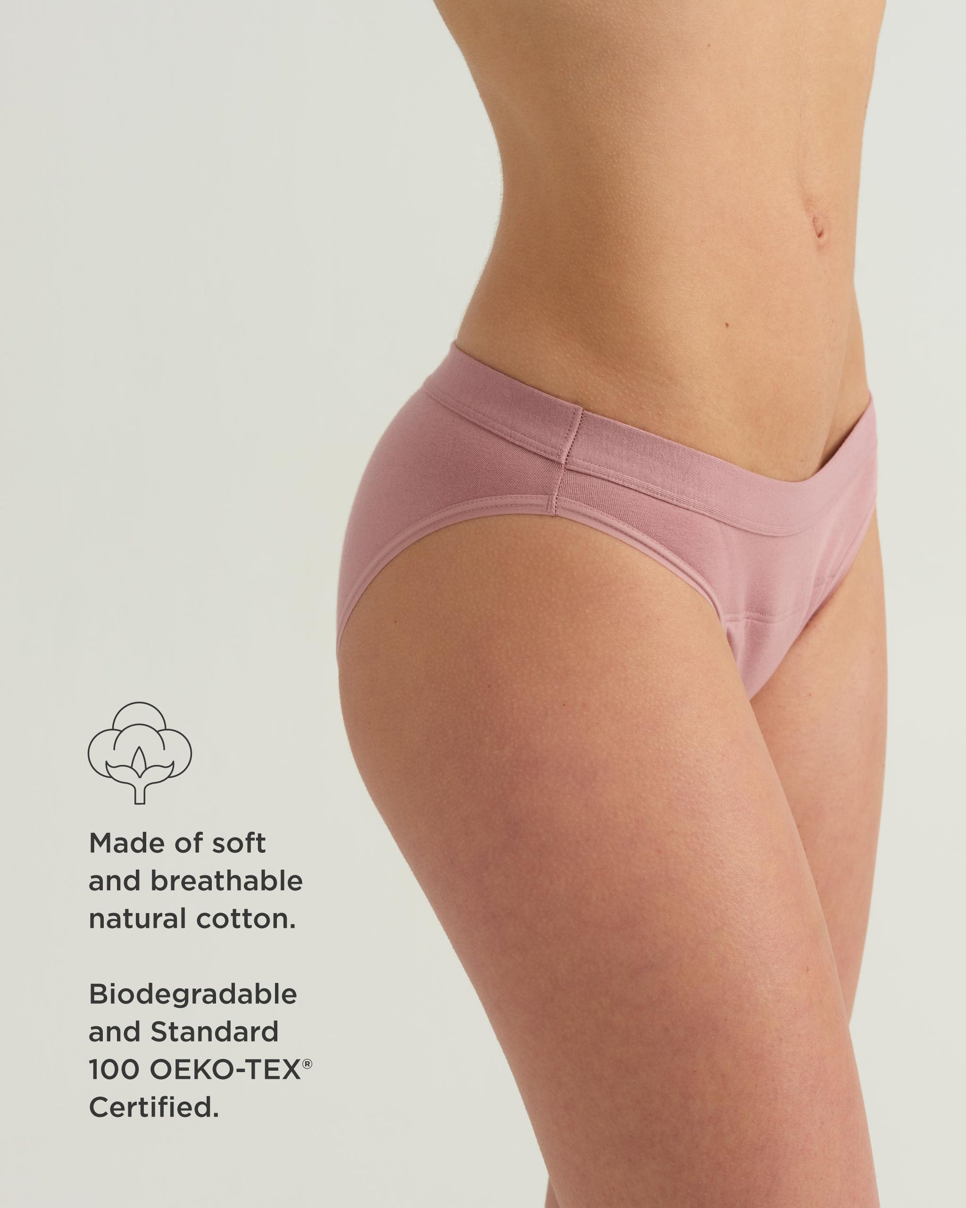 Leakproof Cotton Bikini - Concordia Style Boutique