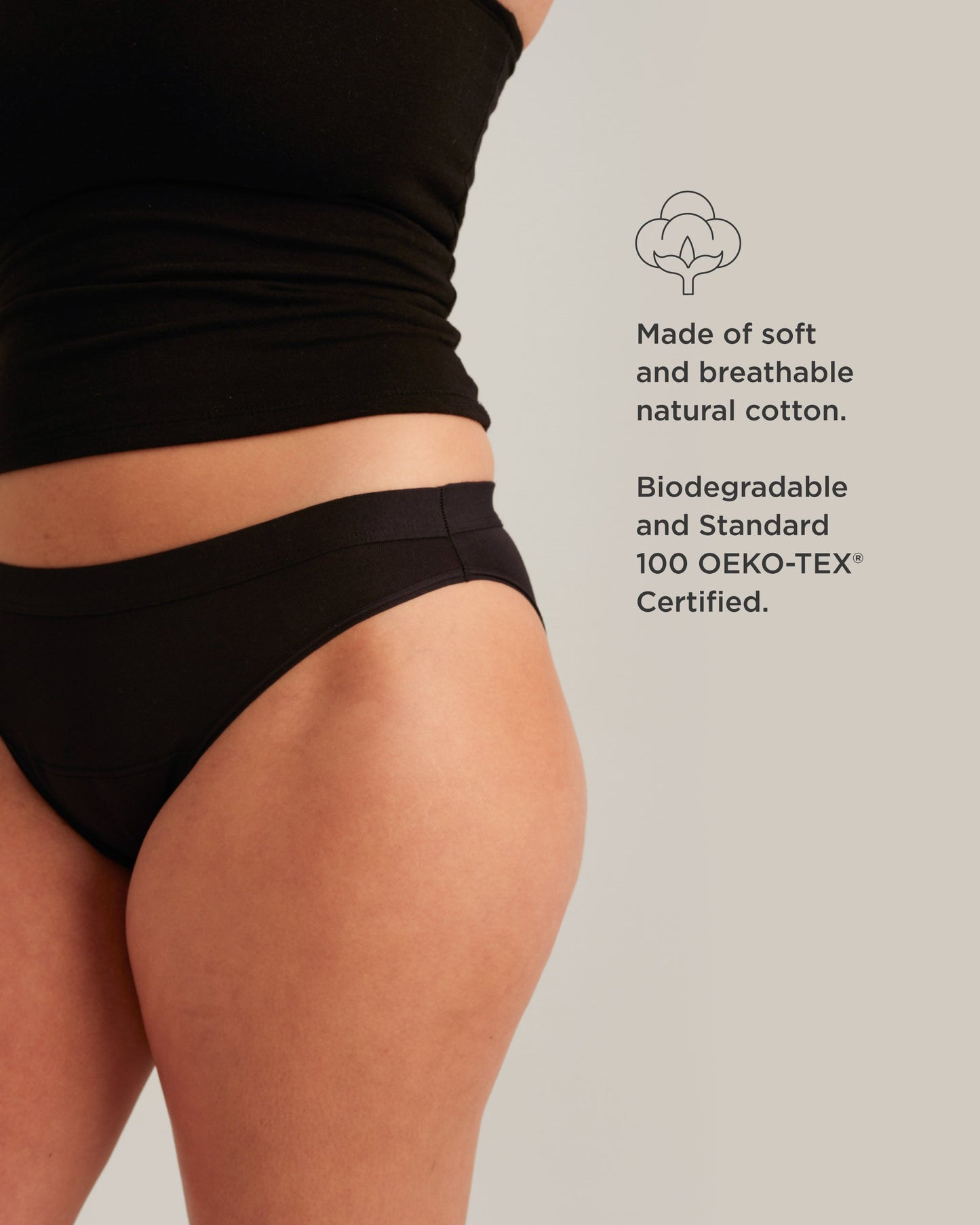 Leakproof Cotton Bikini - Concordia Style Boutique