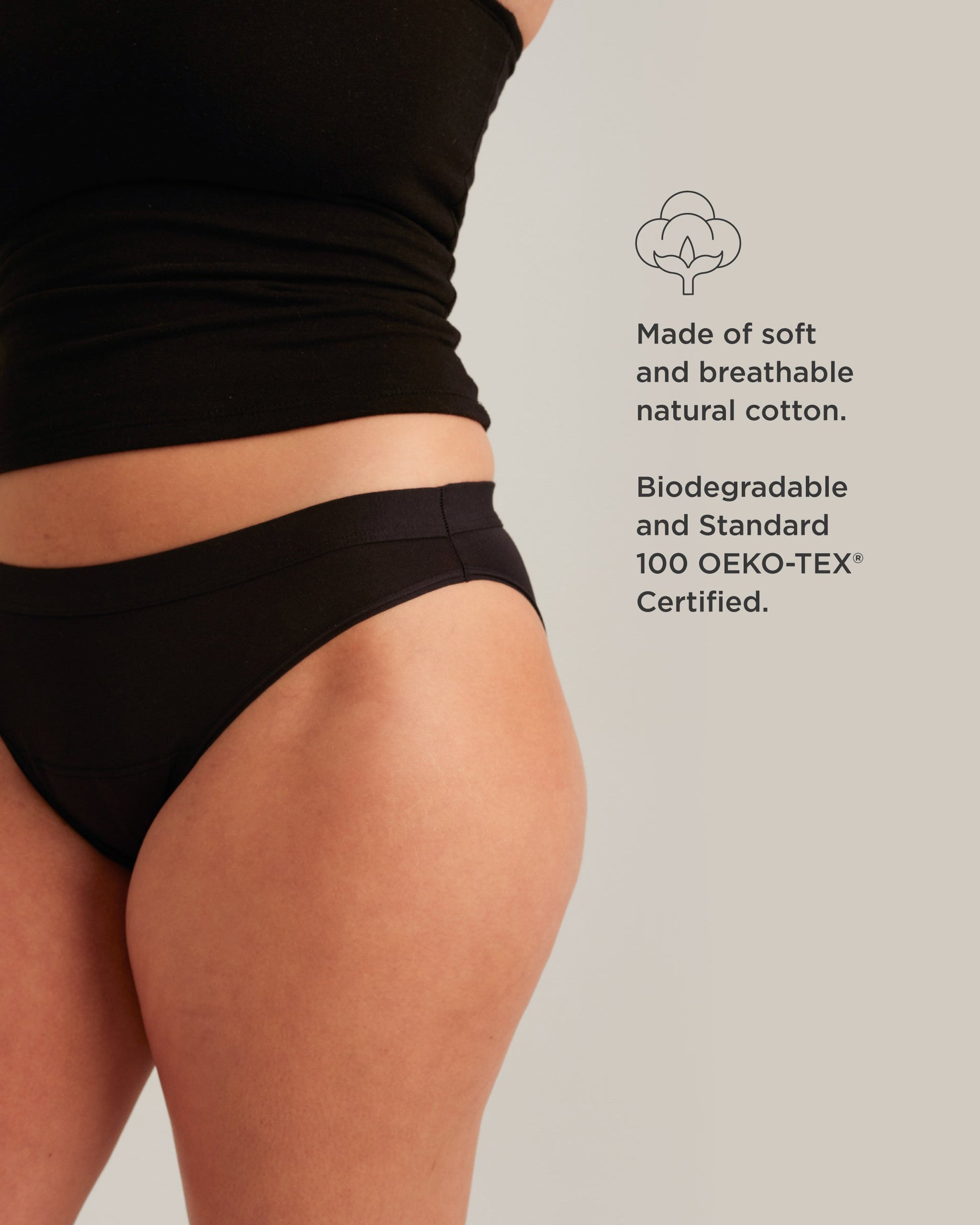 Leakproof Cotton Bikini - Concordia Style Boutique
