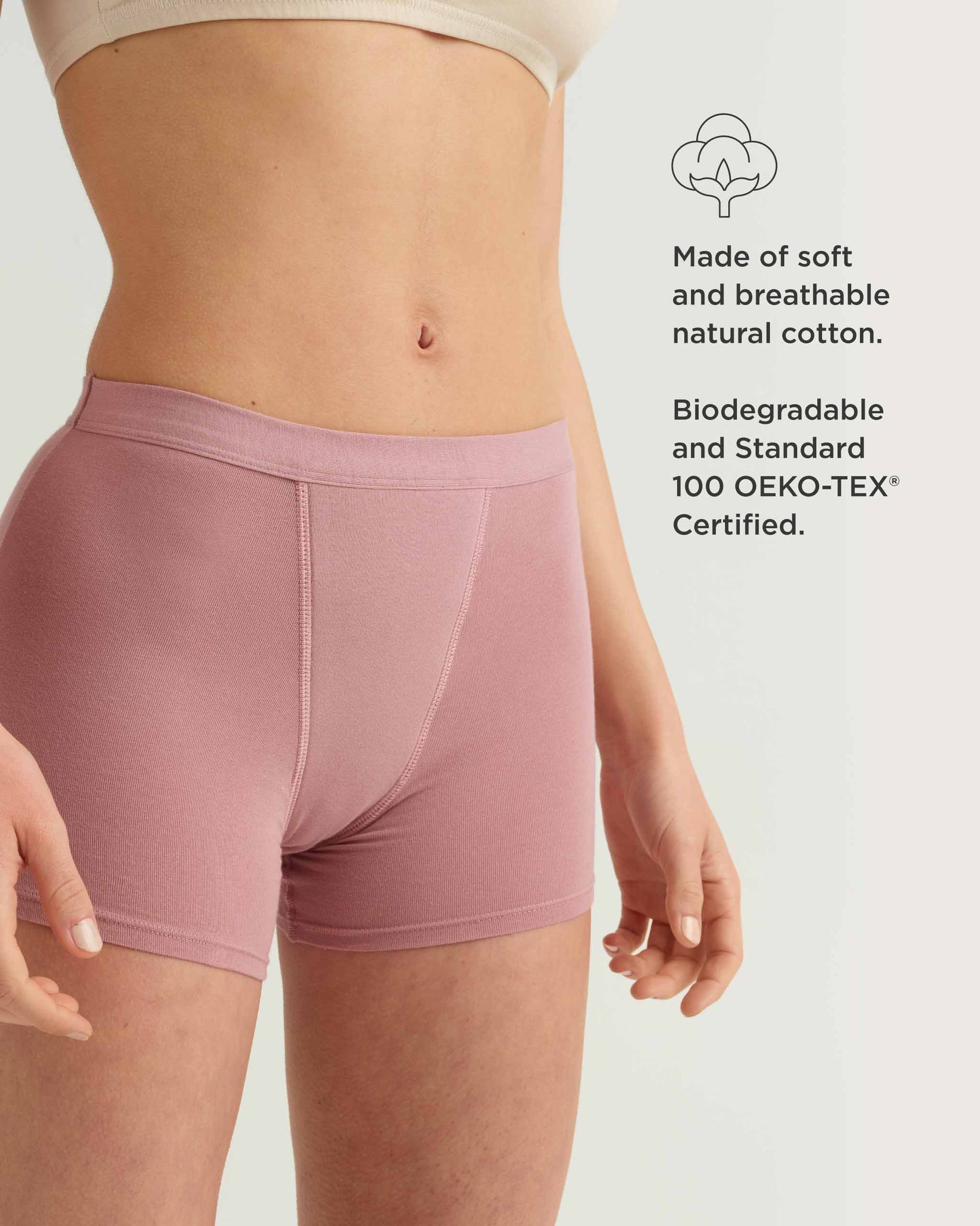 Leakproof Cotton Sleep Short - Concordia Style Boutique