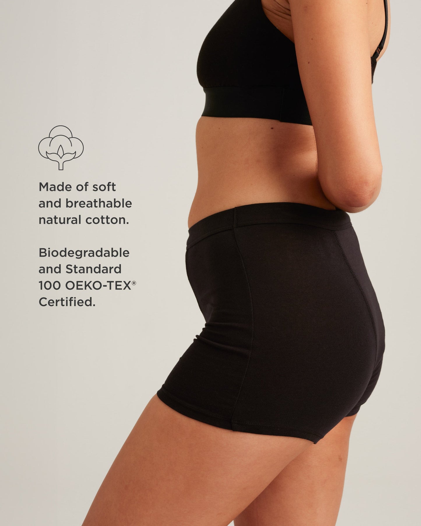 Leakproof Cotton Sleep Short - Concordia Style Boutique