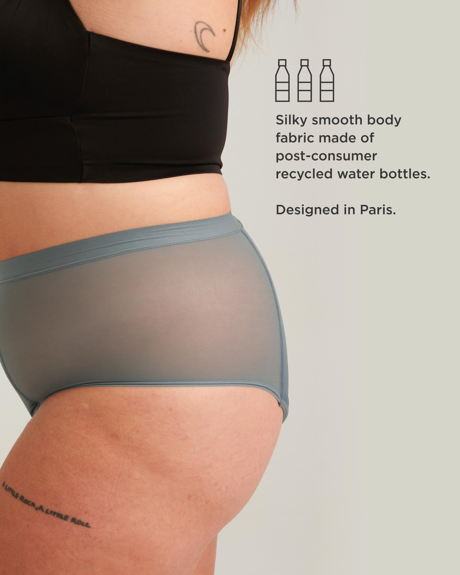 Leakproof French Cut High Waist Full Gusset - Concordia Style Boutique