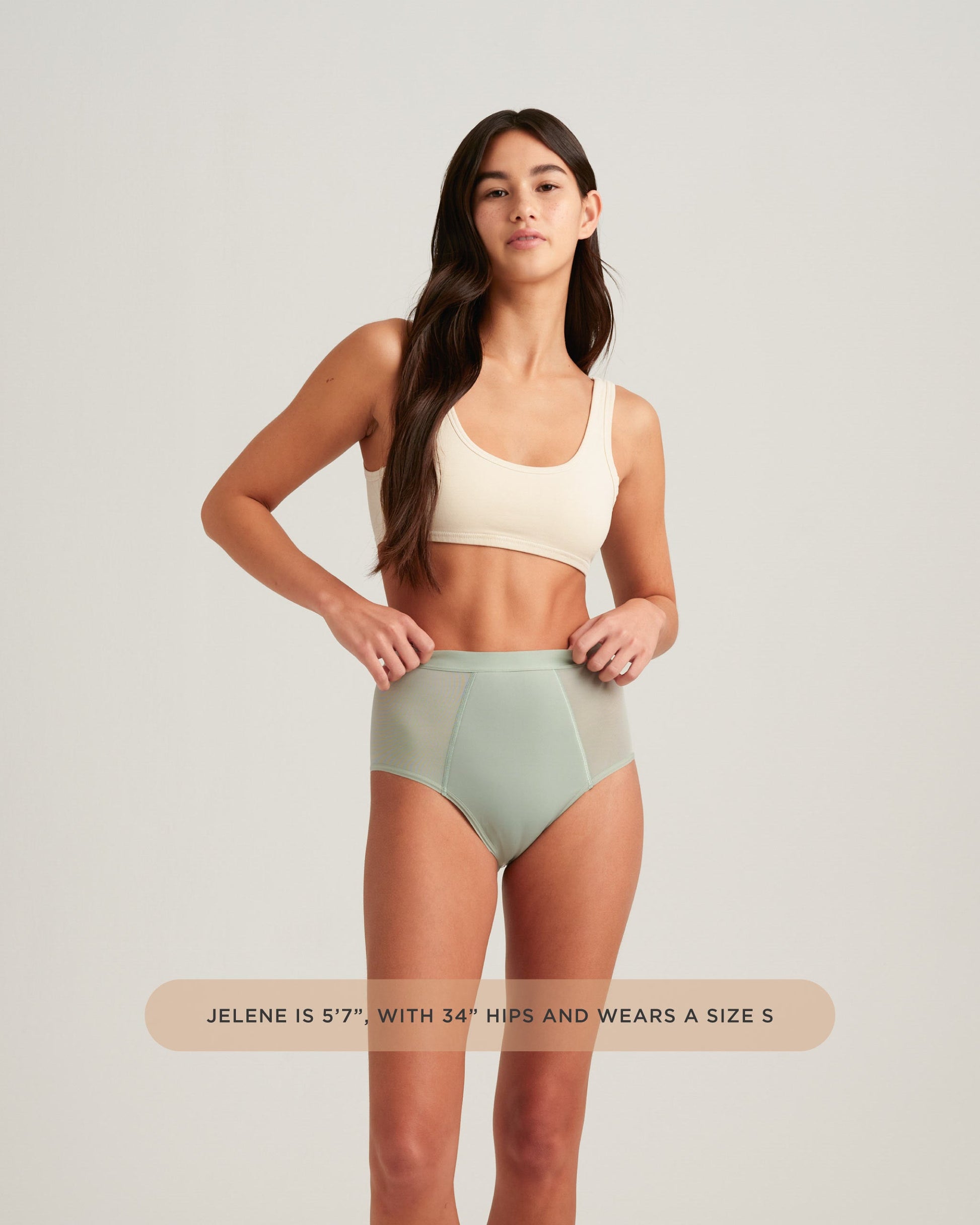 Leakproof French Cut High Waist Full Gusset - Concordia Style Boutique