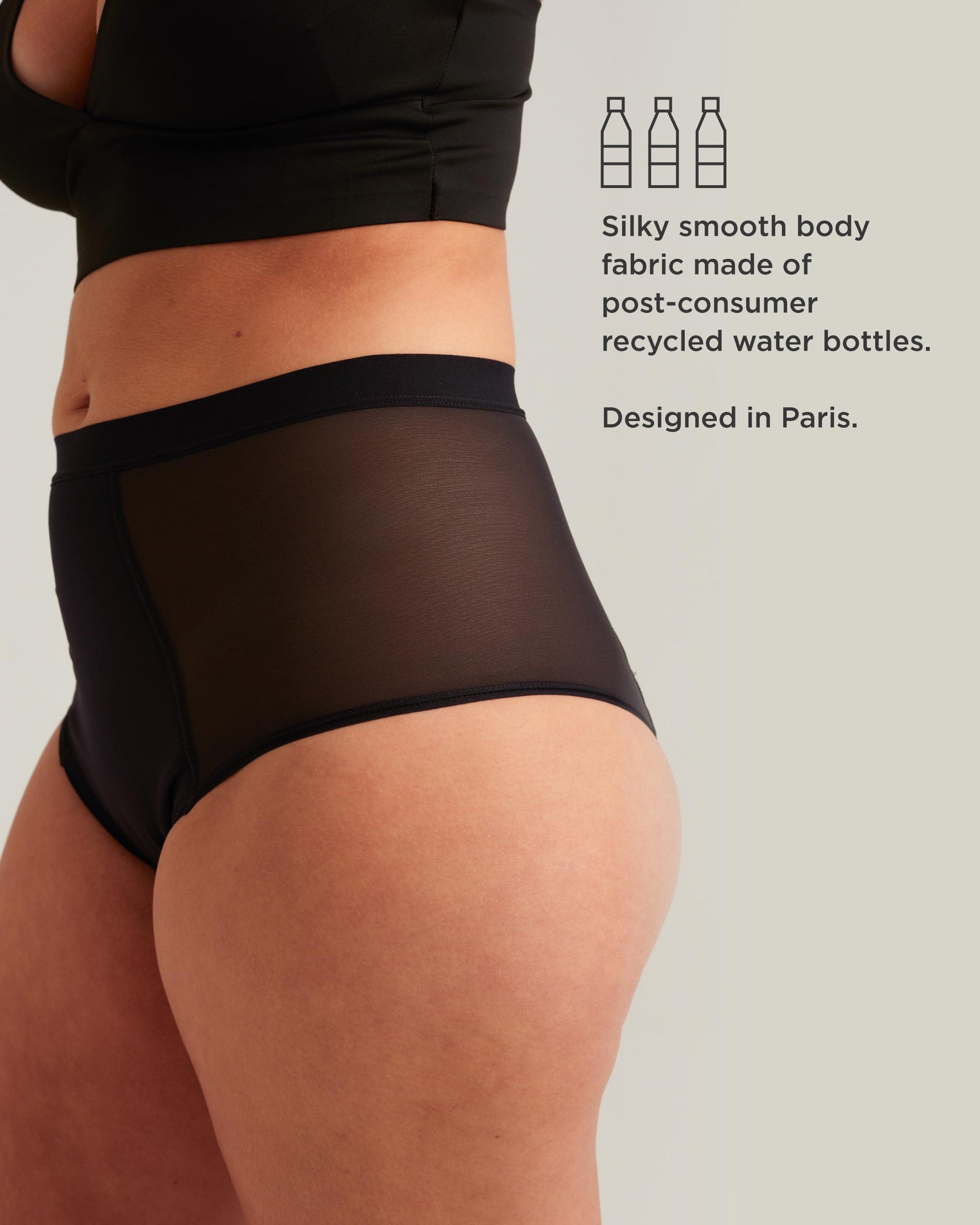 Leakproof French Cut High Waist Full Gusset - Concordia Style Boutique