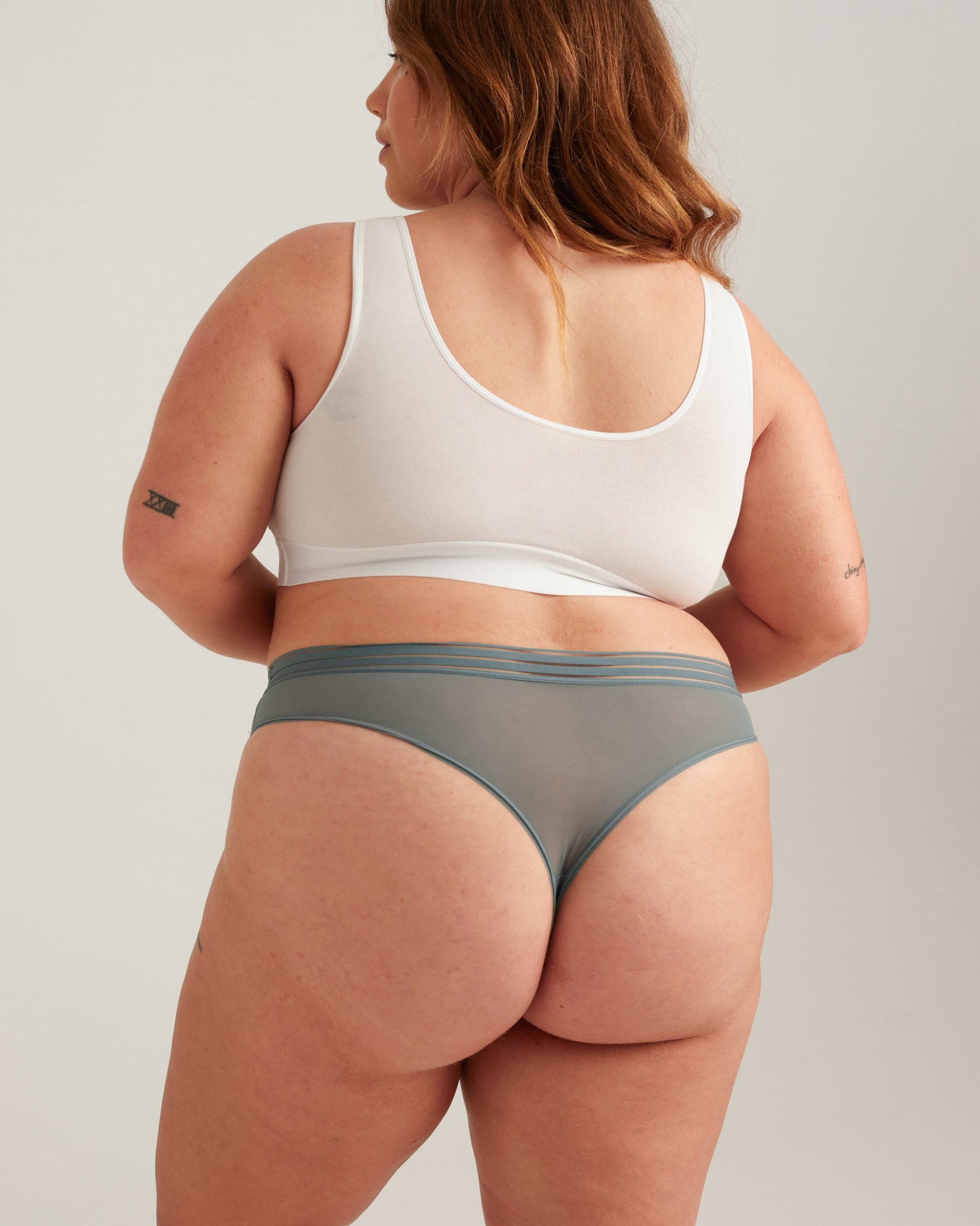 Leakproof Mesh Thong - Concordia Style Boutique