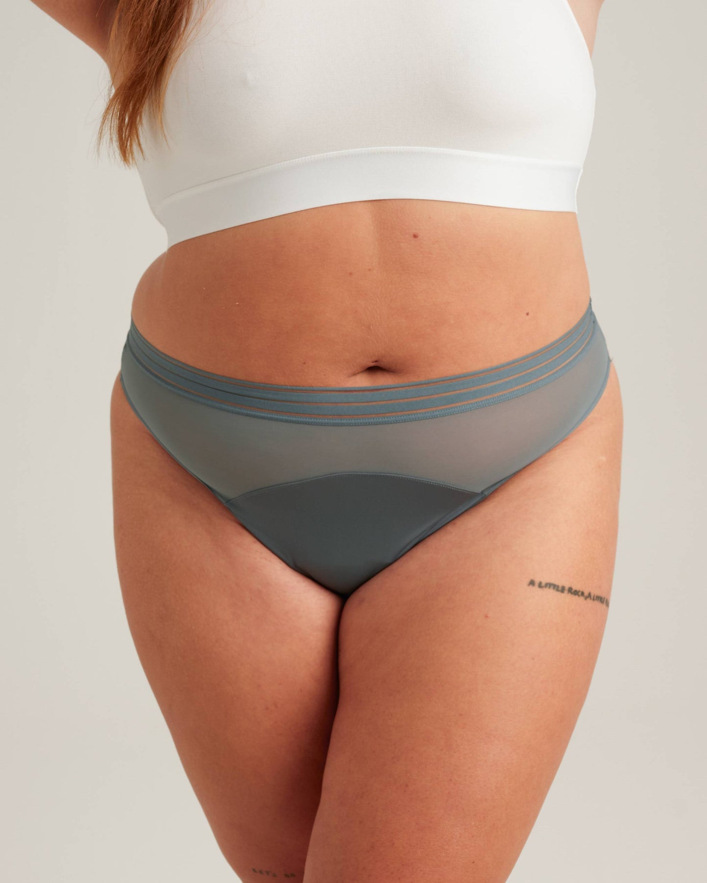 Leakproof Mesh Thong - Premium Apparel from Saalt - Just $22! Shop now at Concordia Style Boutique