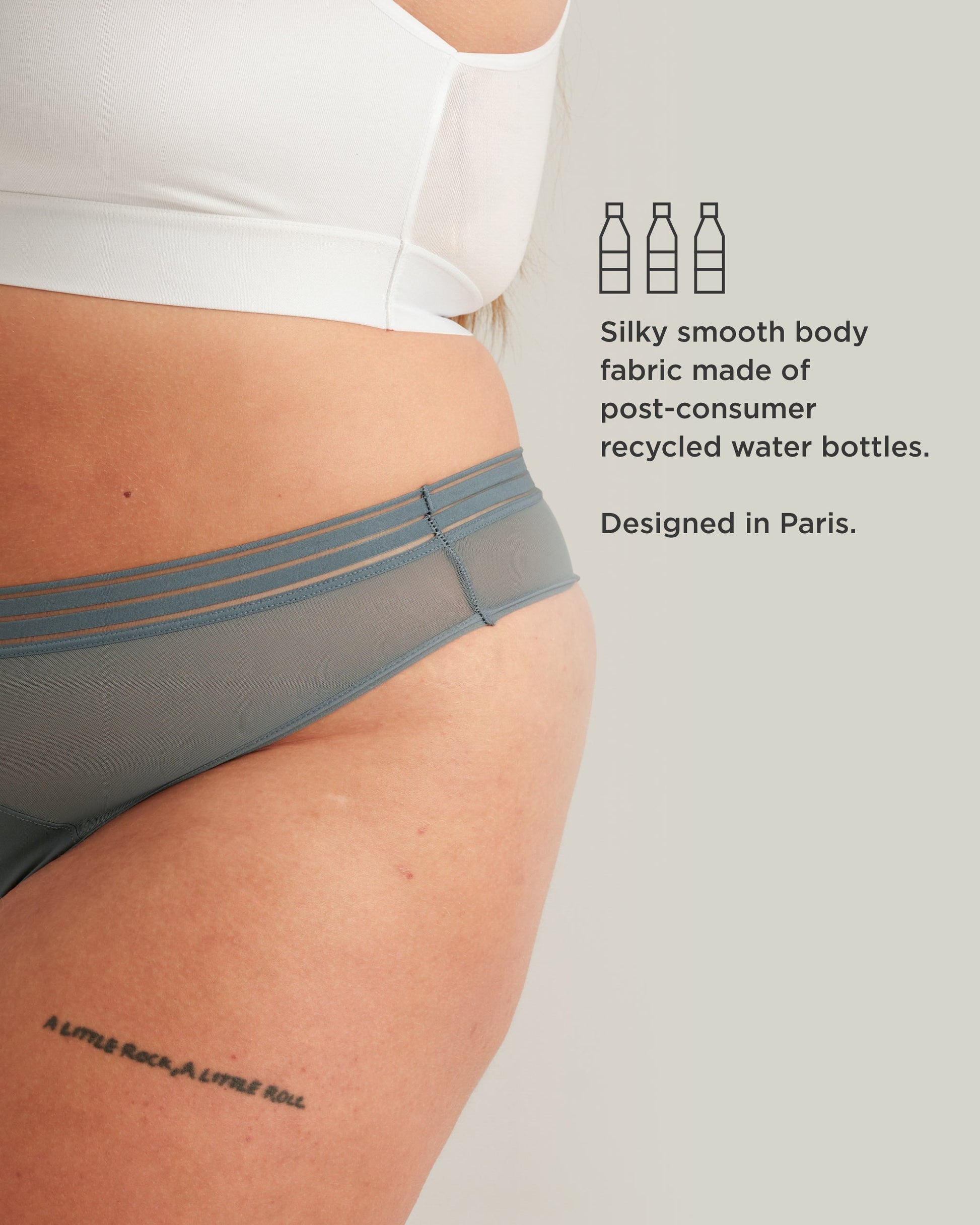 Leakproof Mesh Thong - Concordia Style Boutique