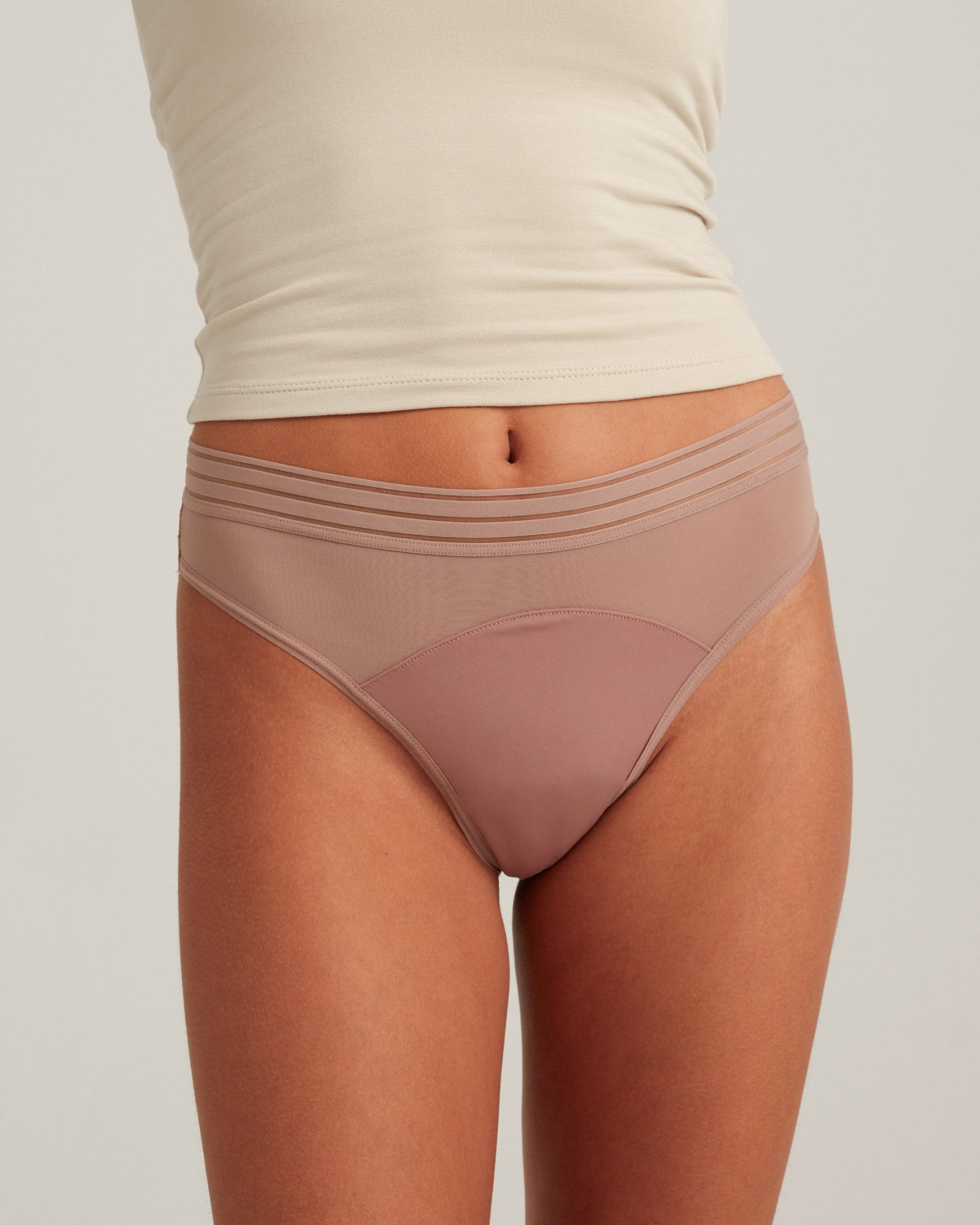 Leakproof Mesh Thong - Concordia Style Boutique
