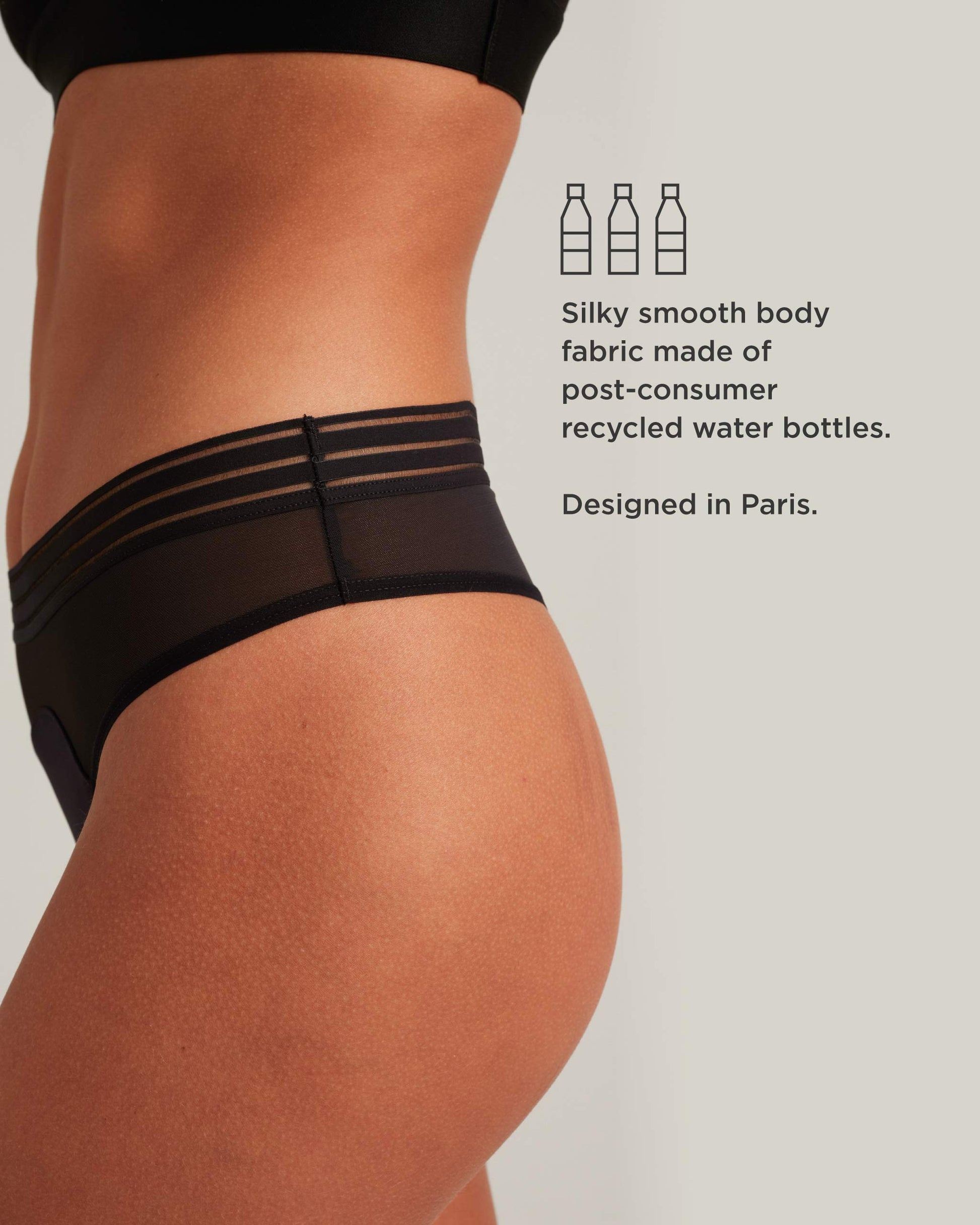 Leakproof Mesh Thong - Concordia Style Boutique