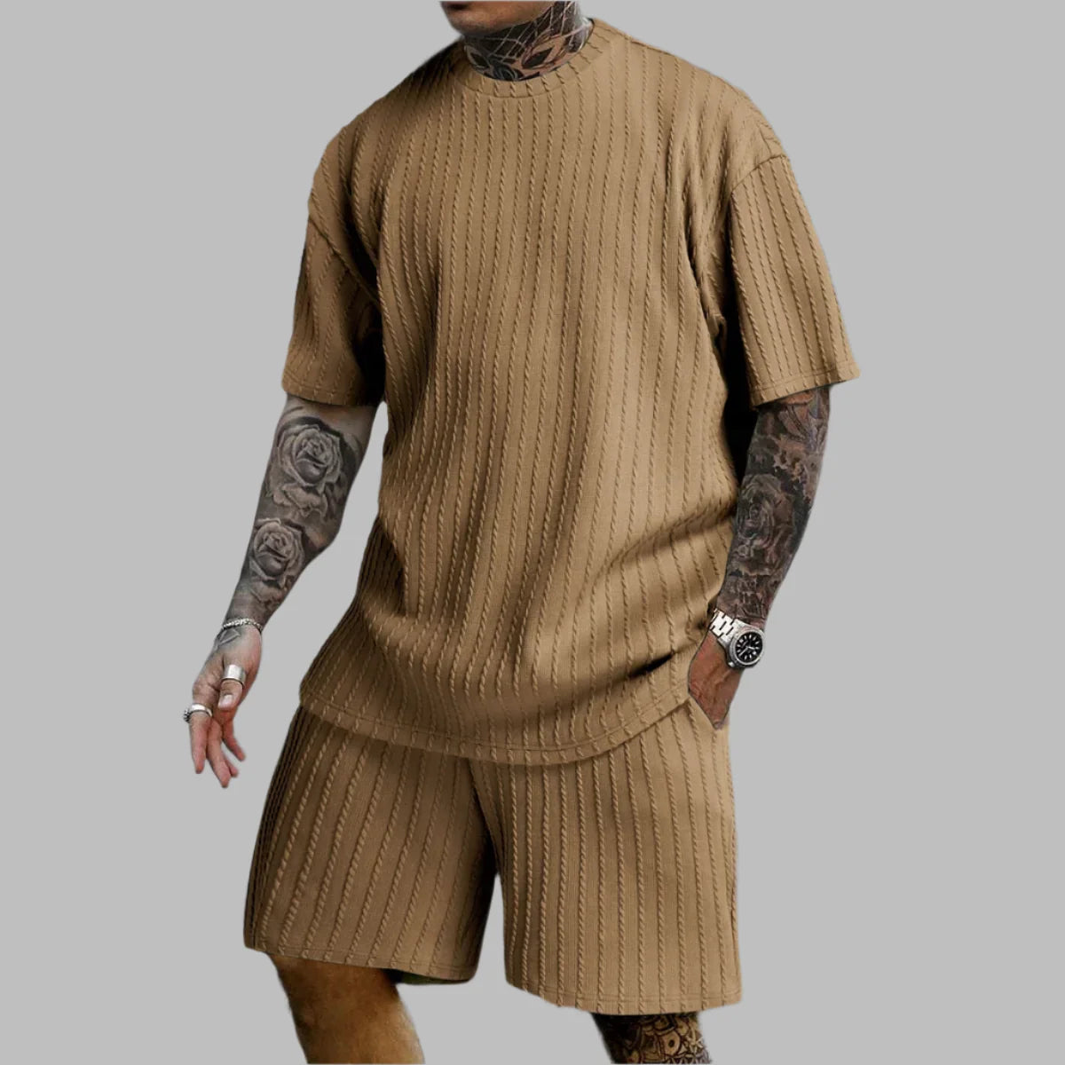 Bizard Men's Two Piece resort wear Suit