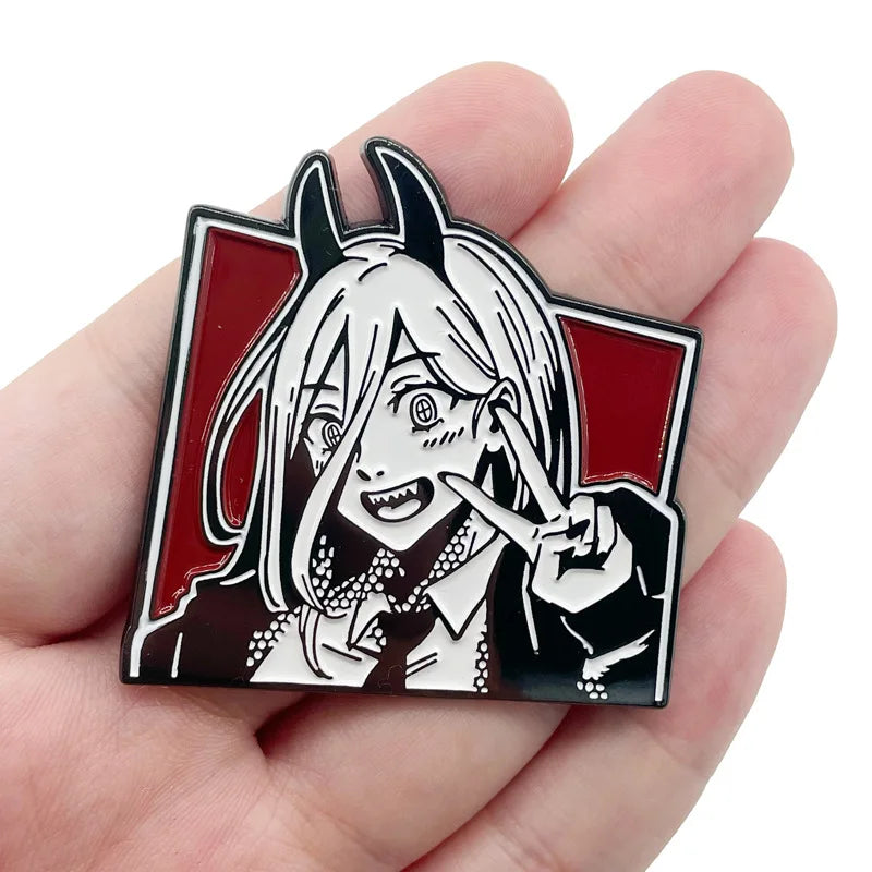 Manga Anime Enamel Pins Cute Brooches Badges for Backpacks and Clothes