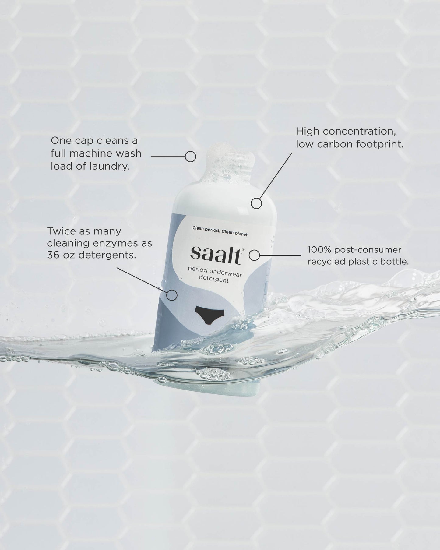 Saalt Period Underwear Detergent - Concordia Style Boutique