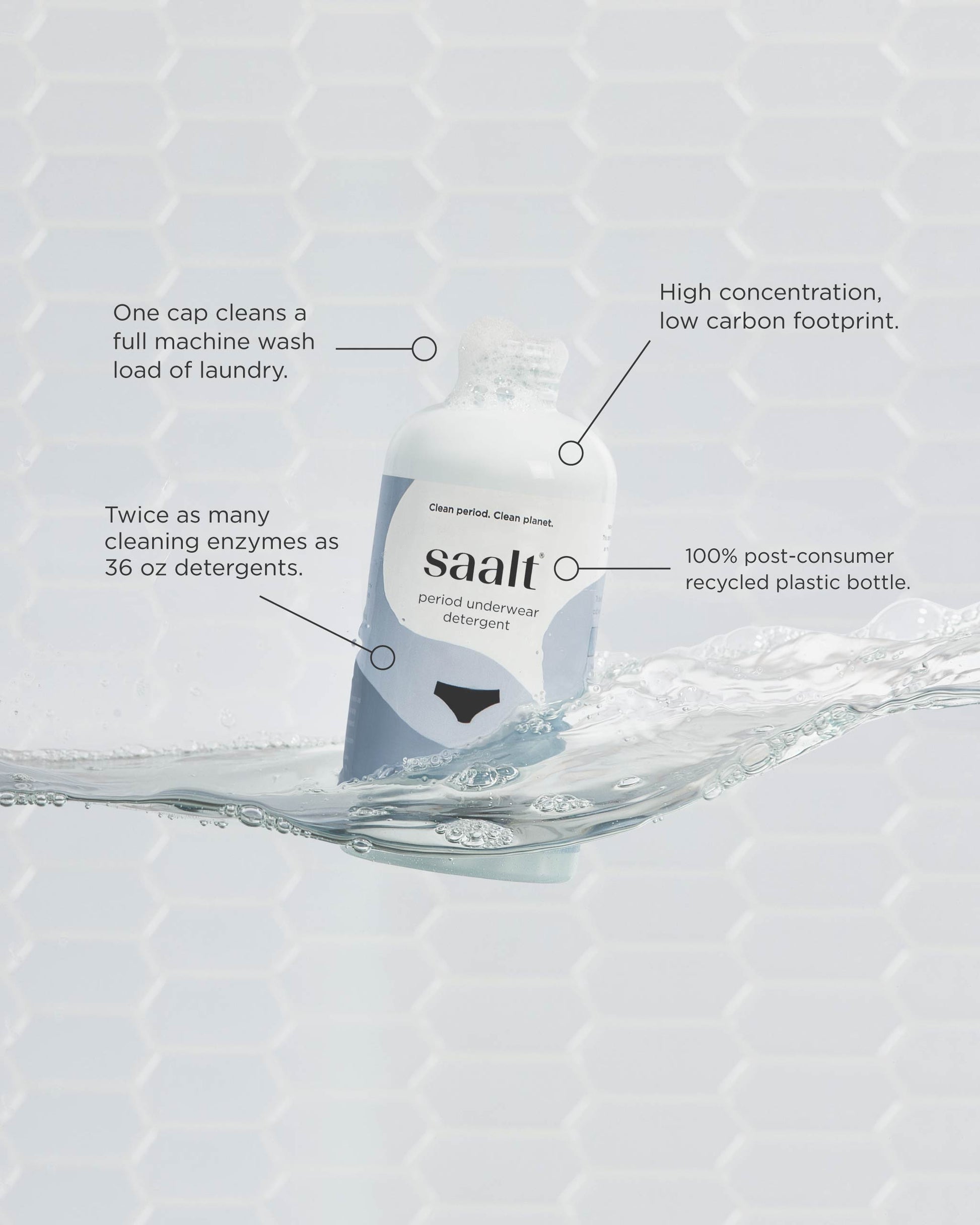Saalt Period Underwear Detergent - Concordia Style Boutique