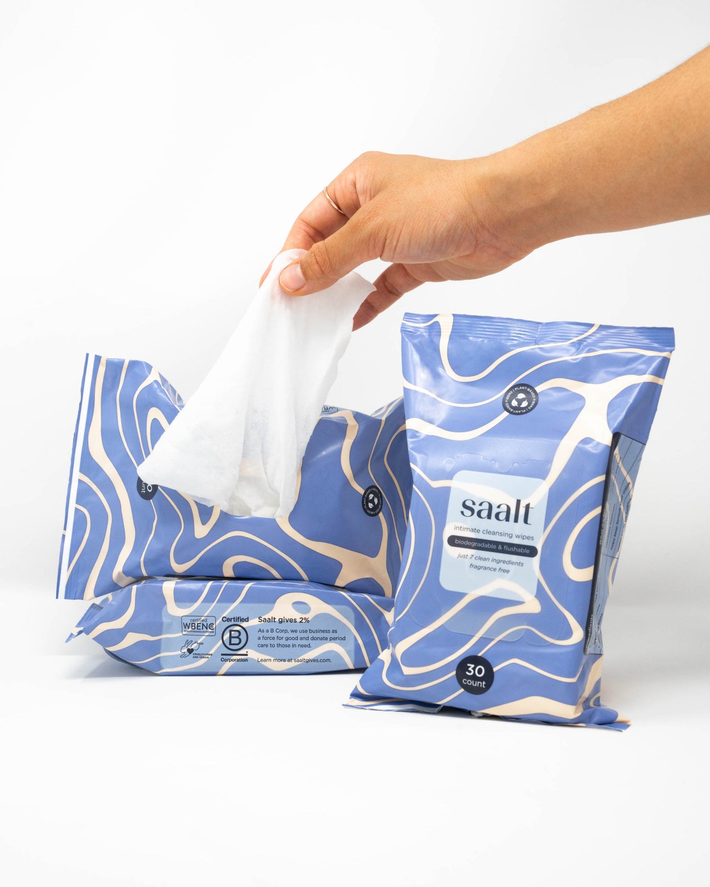 Saalt Intimate Cleansing Wipes - Concordia Style Boutique