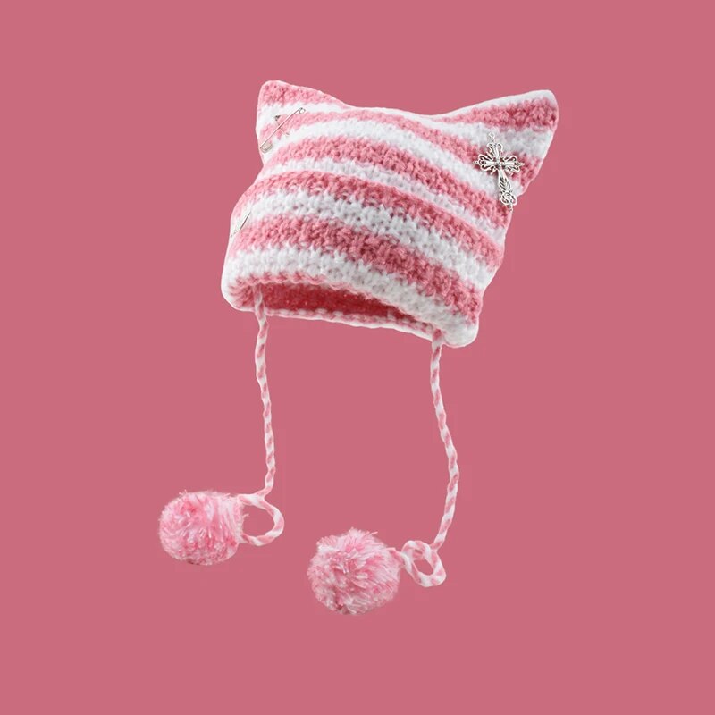 Cat Ears Beanie - Concordia Style Boutique