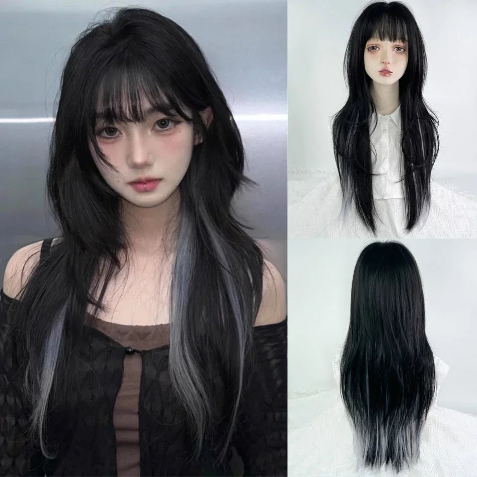 Ombre Long Straight Wig