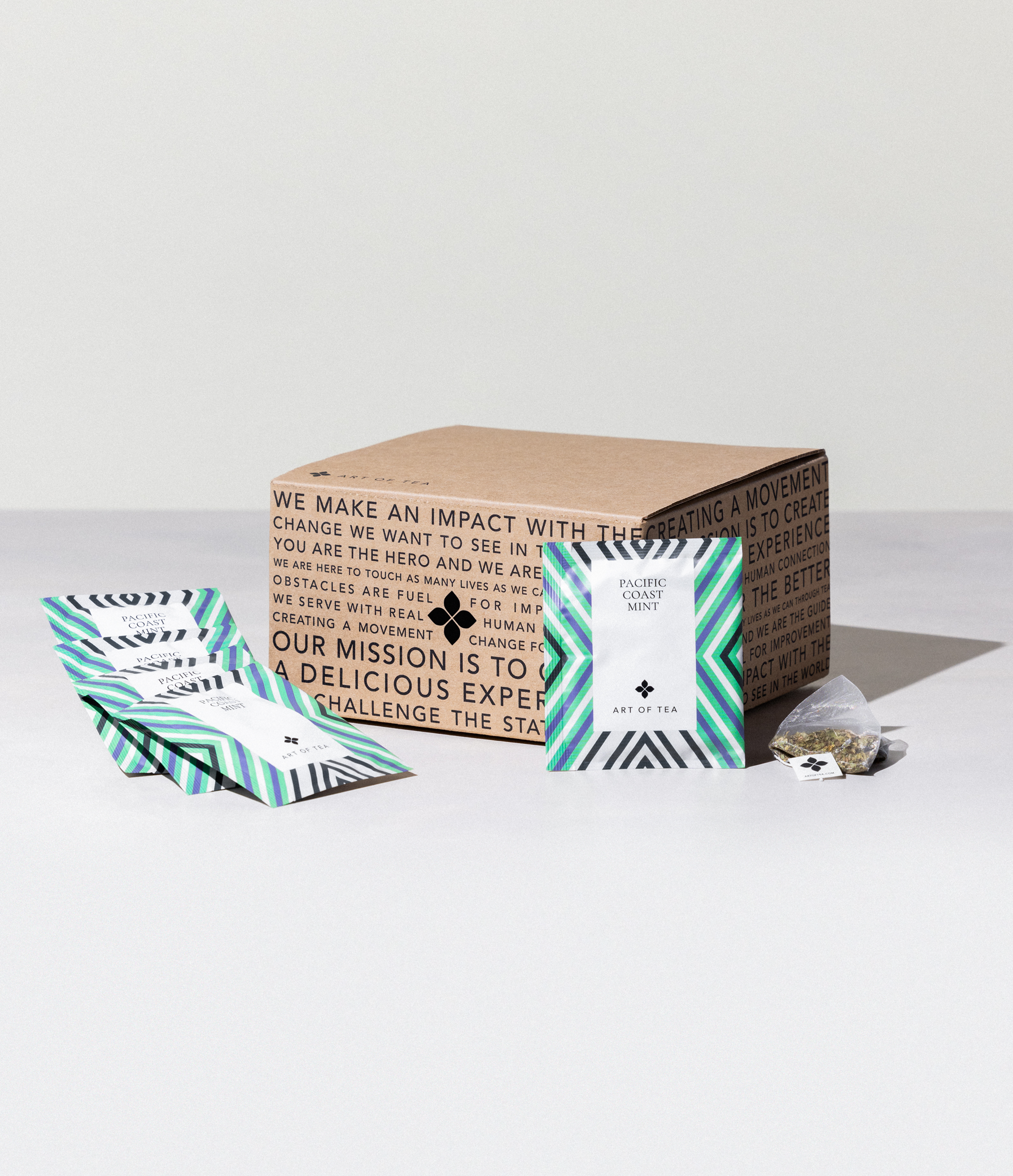 Pacific Coast Mint Eco Teabag Sachets - Concordia Style Boutique