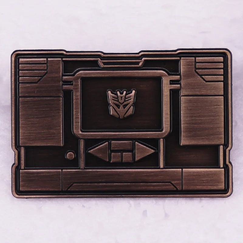 Transformers Autobot Logo Mecha Robot Enamel Pin Lapel Badge