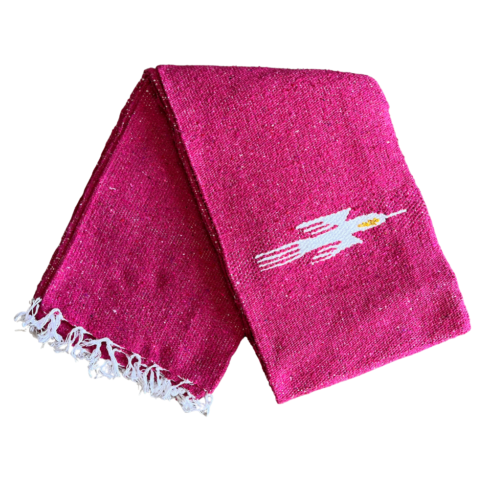 Hot Pink Baja Thunderbird Blanket - Concordia Style Boutique