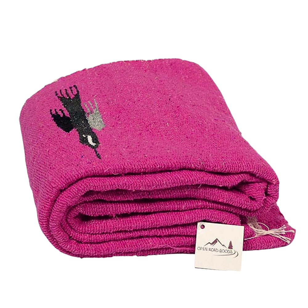 Hot Pink Baja Thunderbird Blanket - Concordia Style Boutique