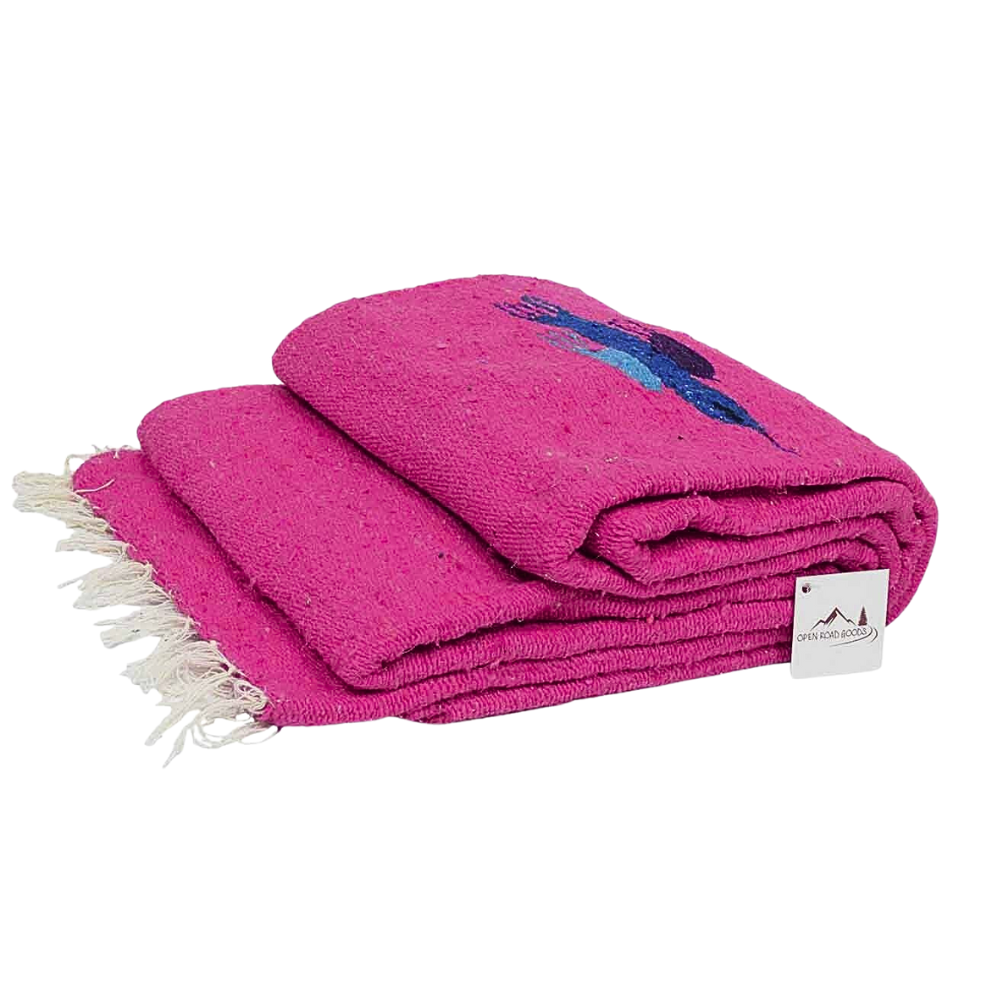 Hot Pink Baja Thunderbird Blanket - Concordia Style Boutique