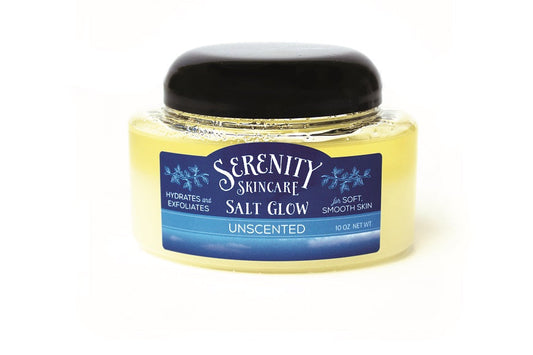 Salt Glow Scrub – Unscented & Fragrance Free