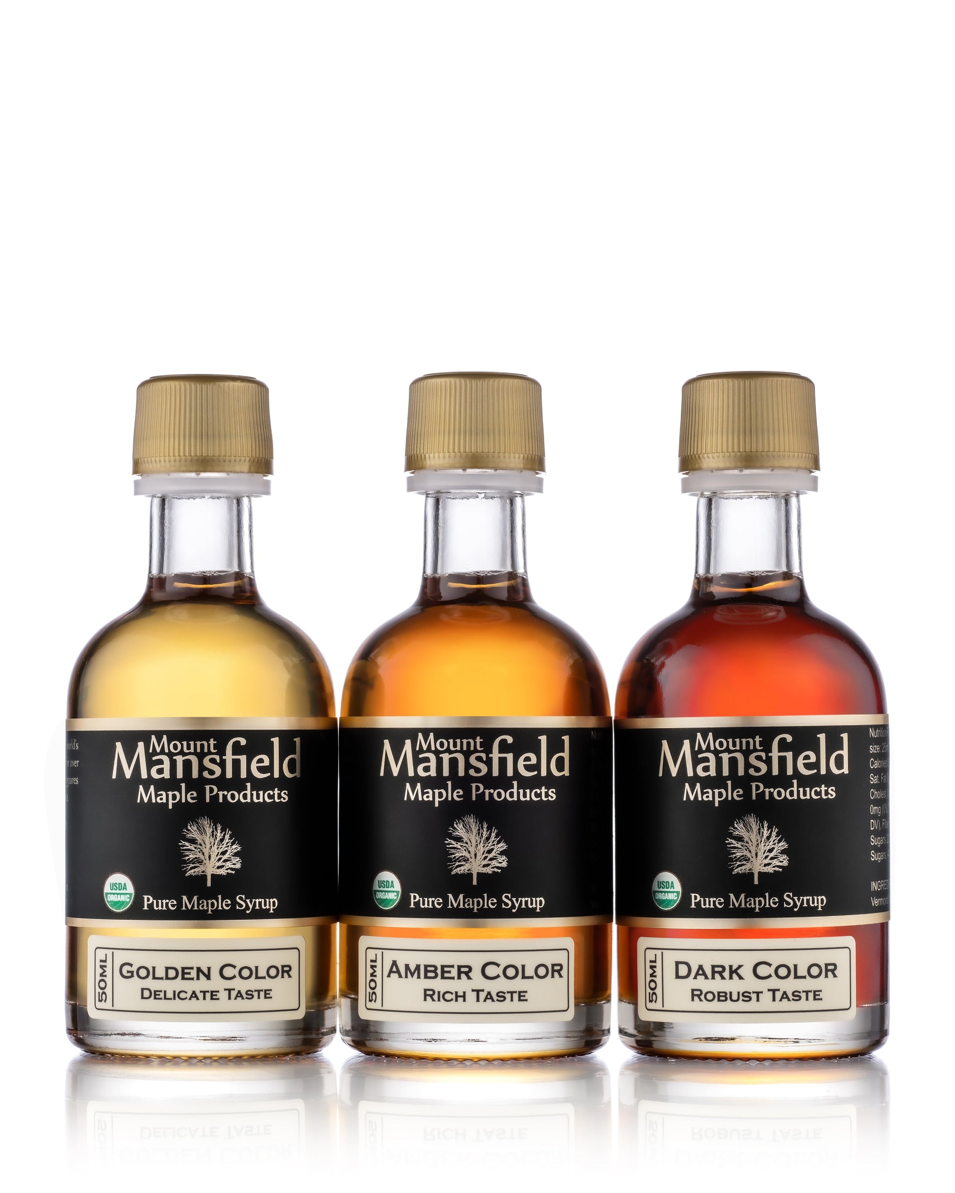 Organic Pure Vermont Maple Syrup Grade Sampler - Concordia Style Boutique