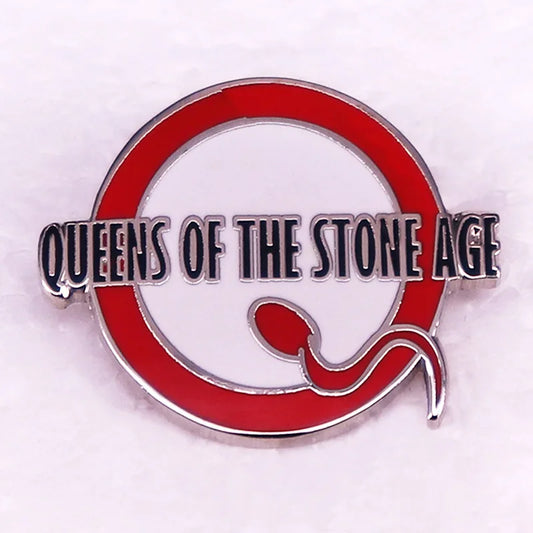 Queen of The Stone Age Enamel Pin Badge