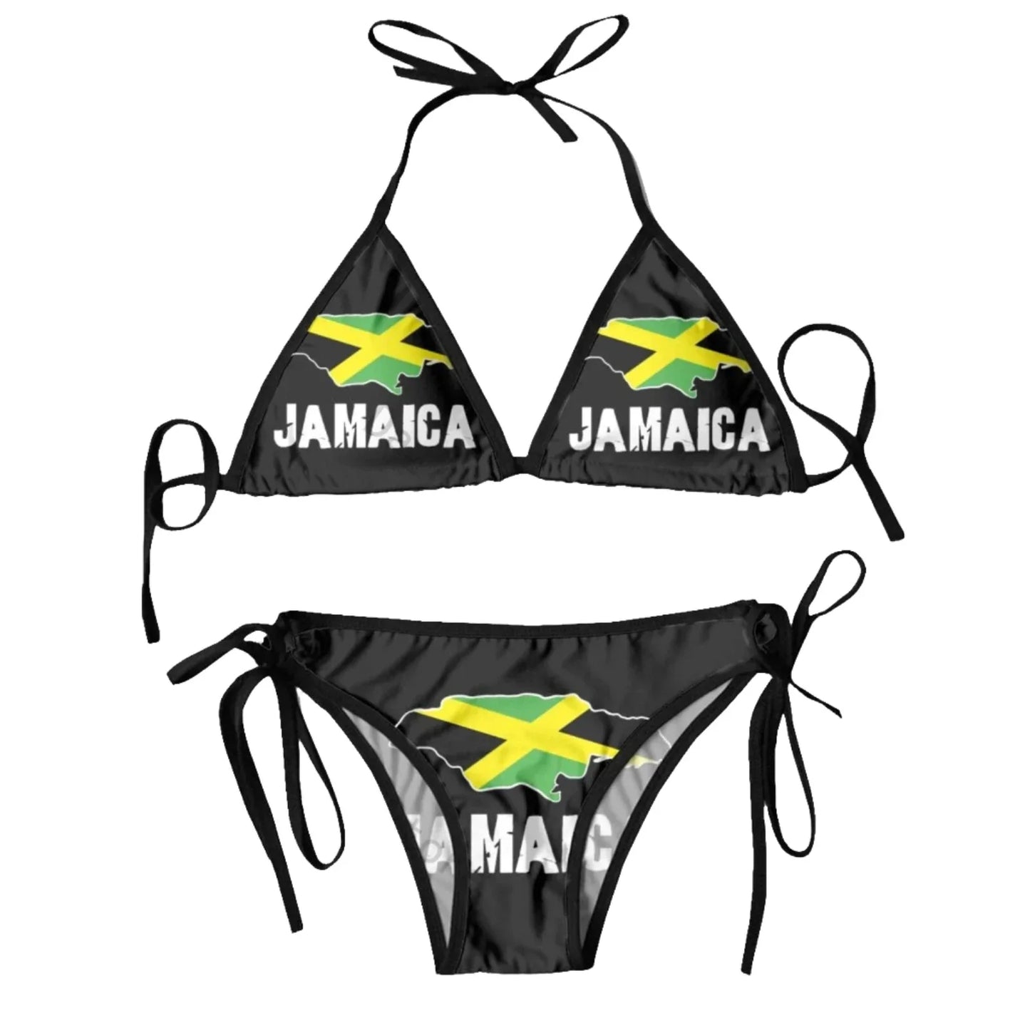 Jamaican Flag two piece swimsuit