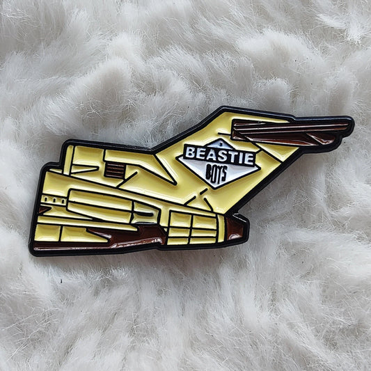 BEASTIE BOYS Licensed To Ill Enamel Pin Lapel Brooch